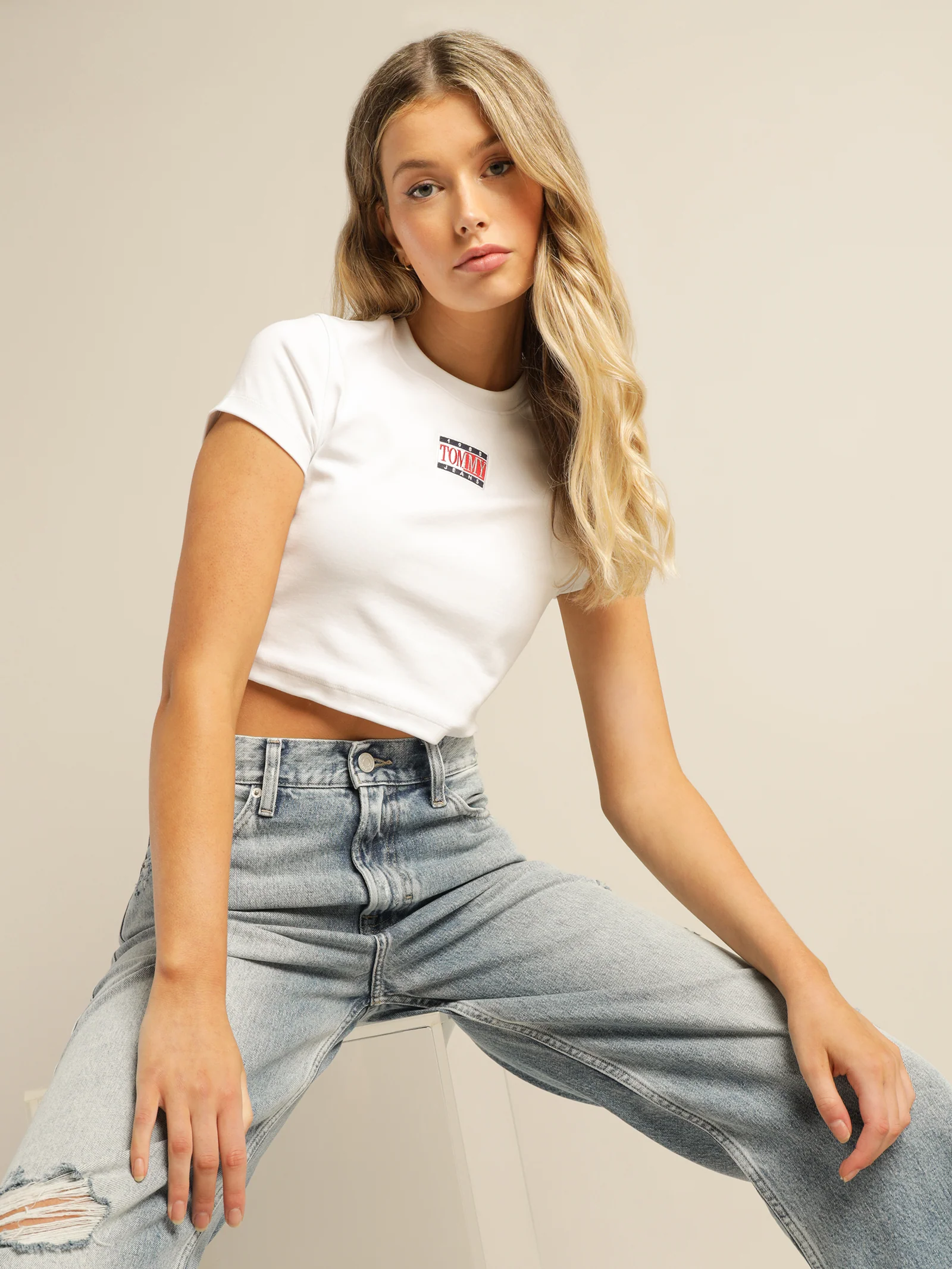 Baby Crop Timeless T-Shirt - Image 2
