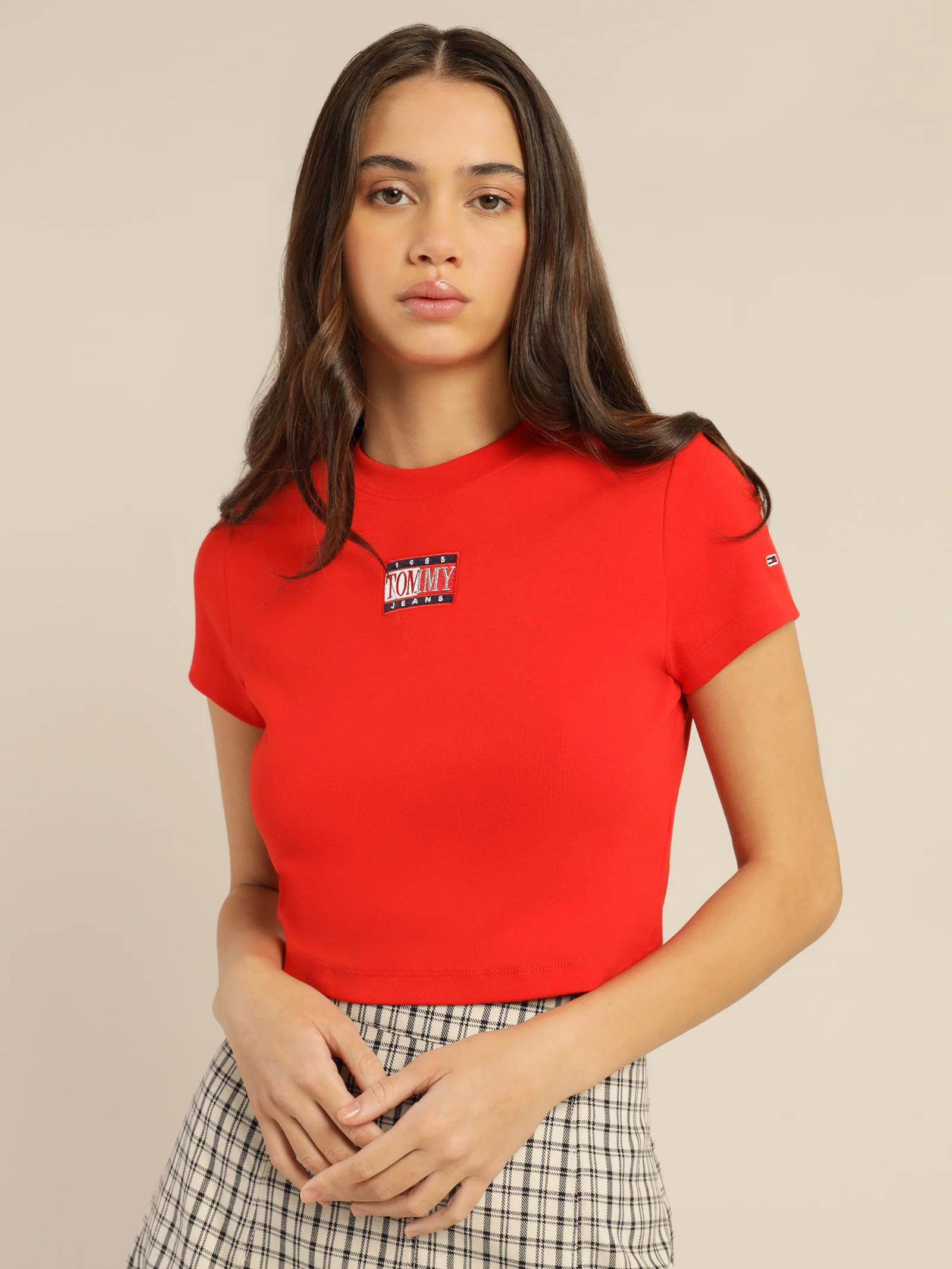 Baby Cropped Timeless Logo T-Shirt - Image 2