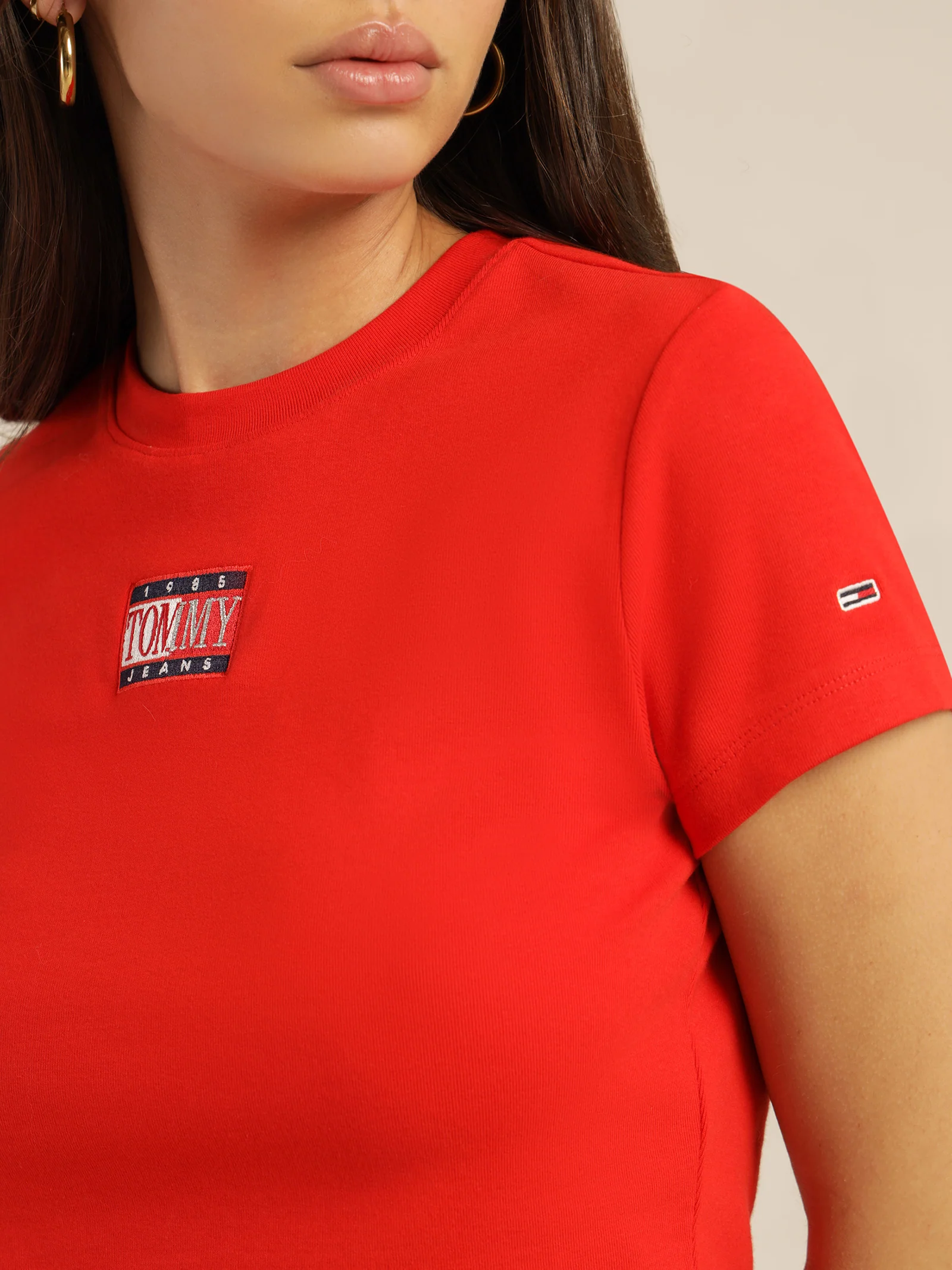 Baby Cropped Timeless Logo T-Shirt - Image 4
