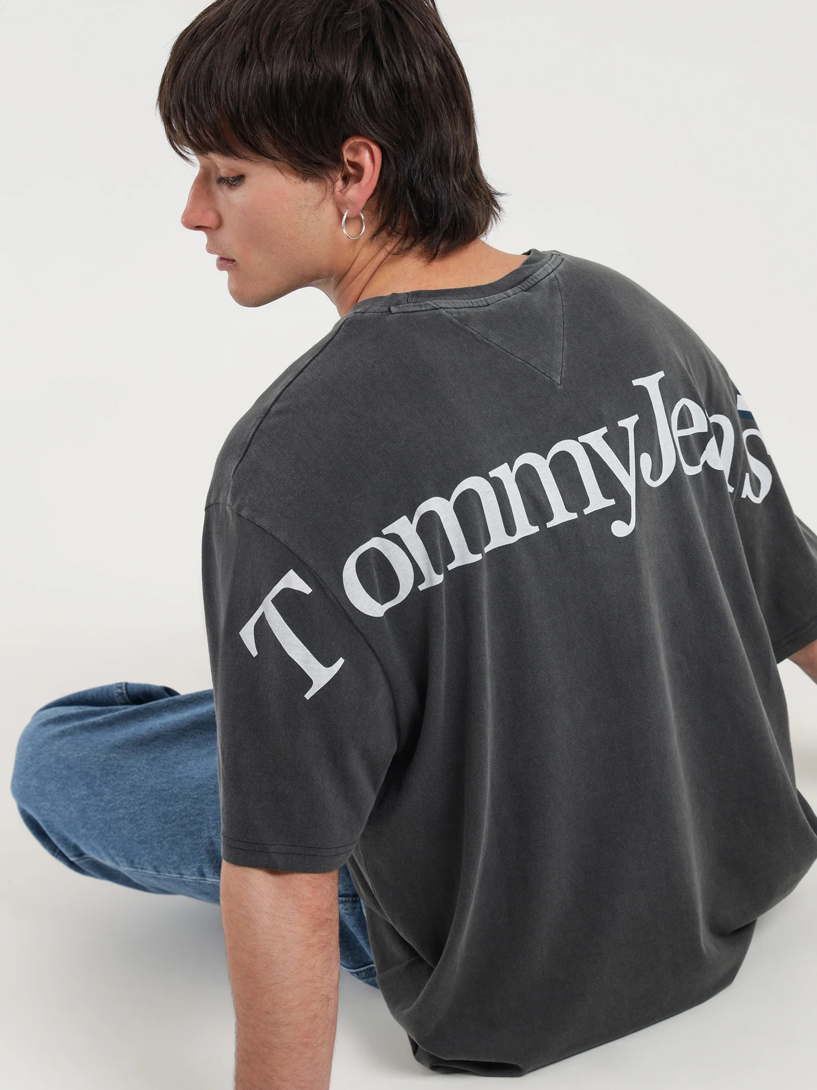 Back Logo Skater T-Shirt - Image 2