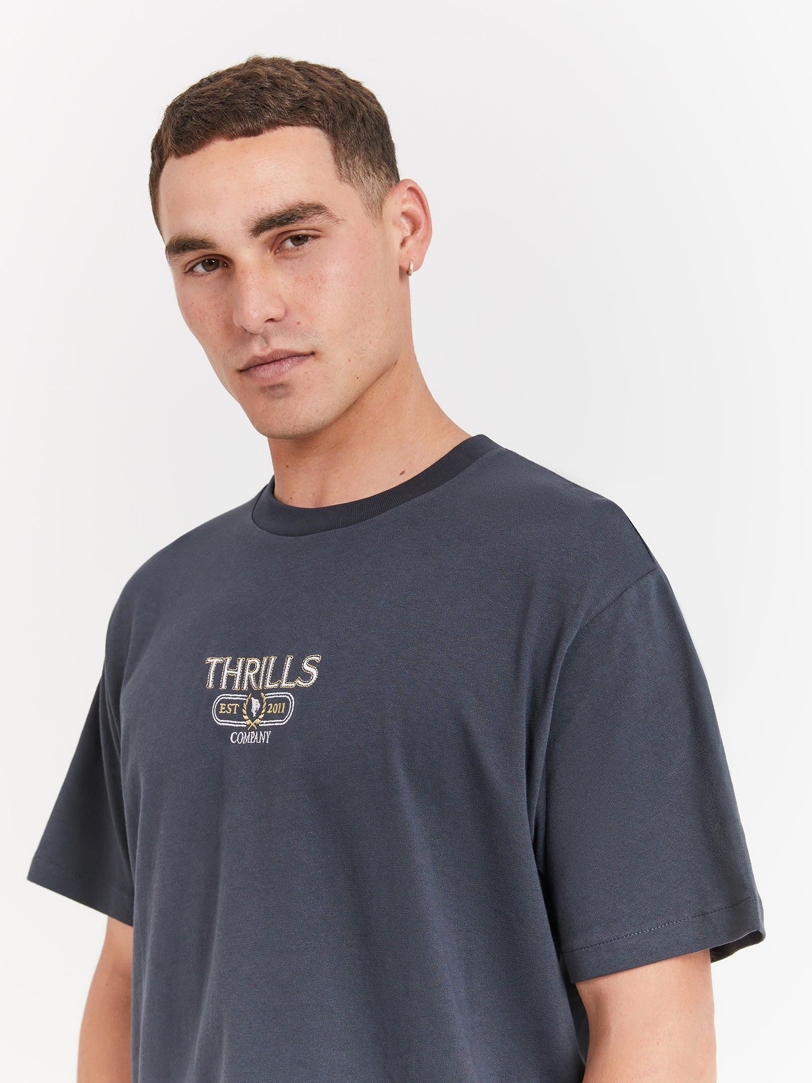 Bad Habbits Club Merch Fit T-Shirt - Image 3