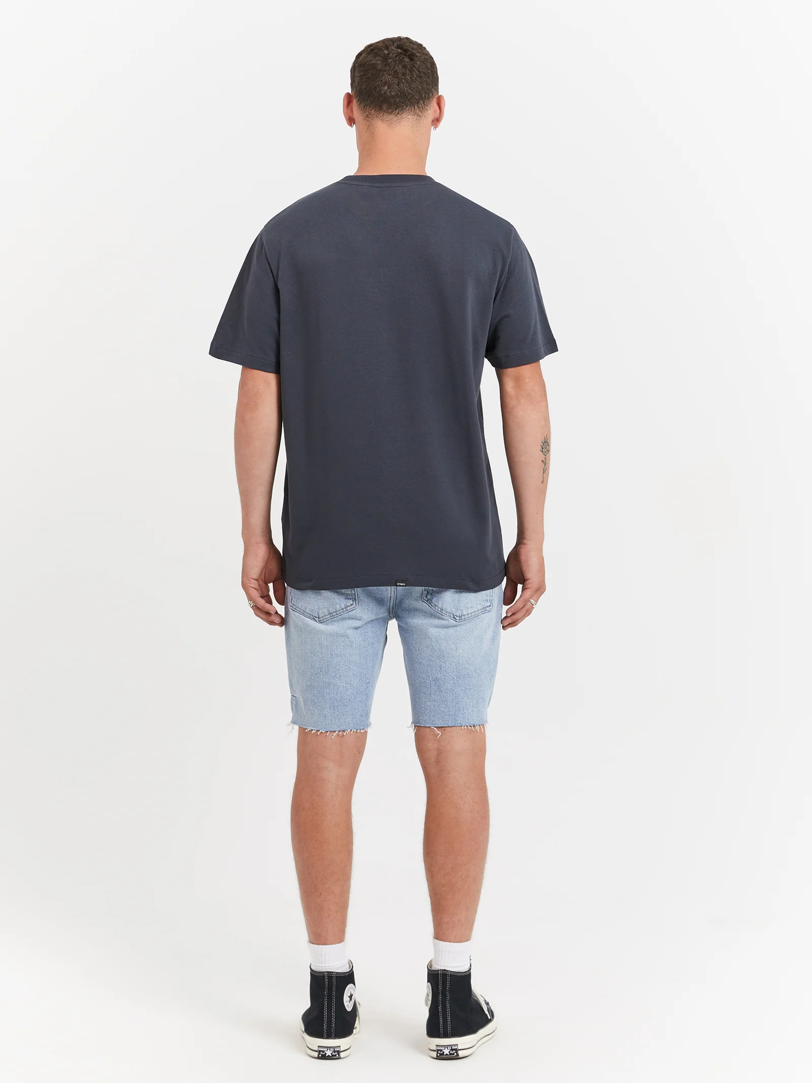 Bad Habbits Club Merch Fit T-Shirt - Image 5