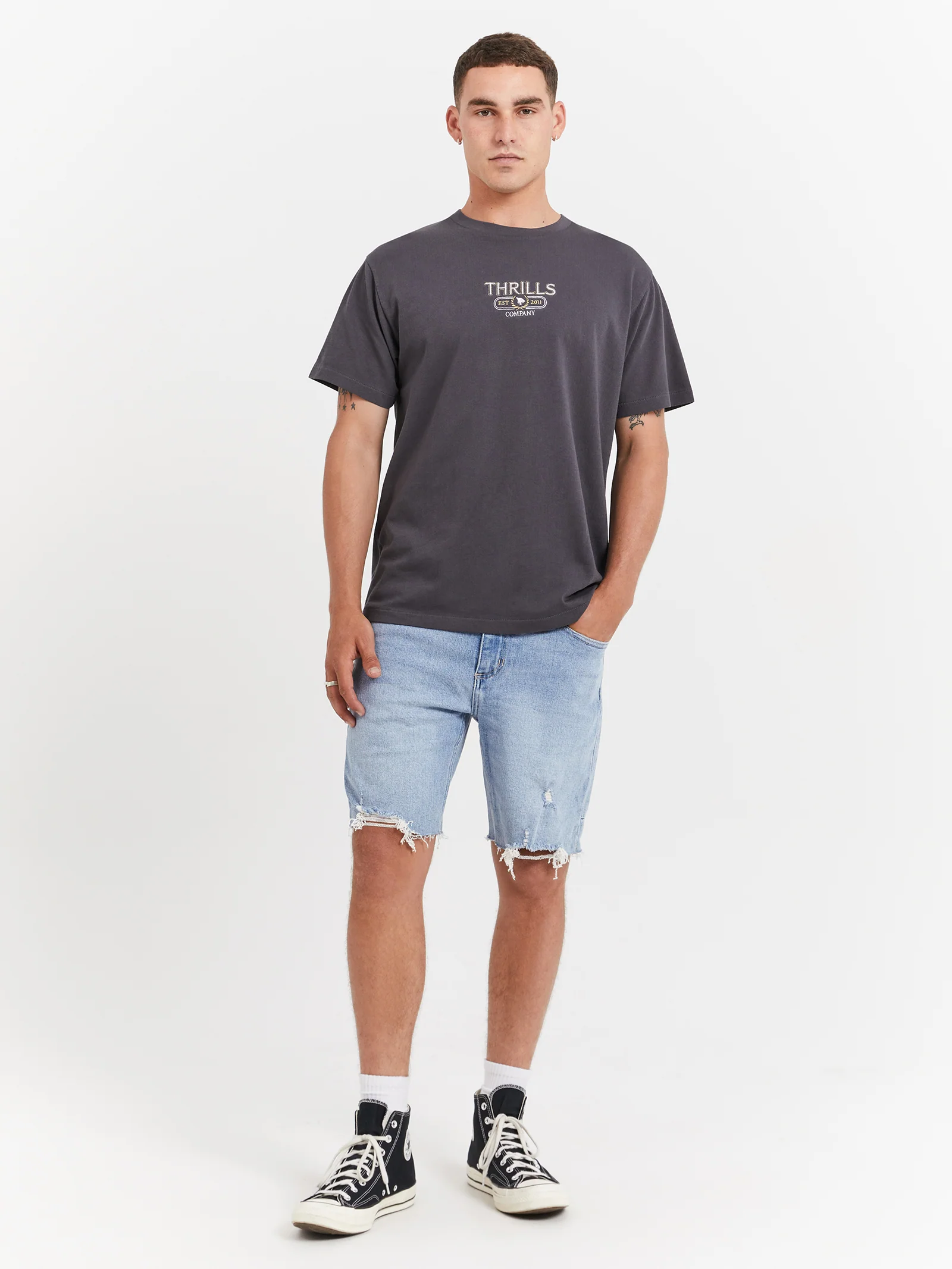 Bad Habits Club Merch Fit T-Shirt - Image 2