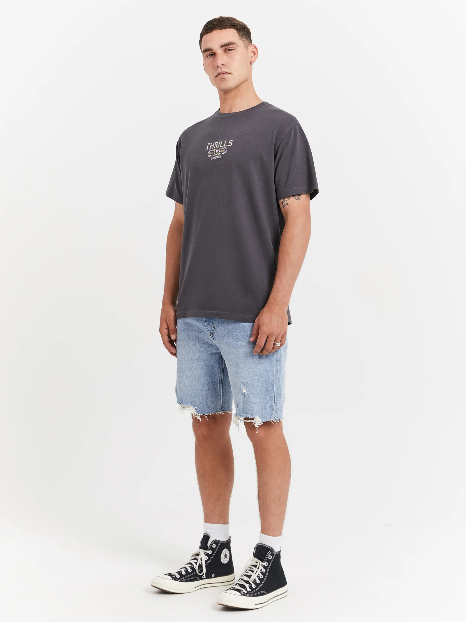 Bad Habits Club Merch Fit T-Shirt - Image 4