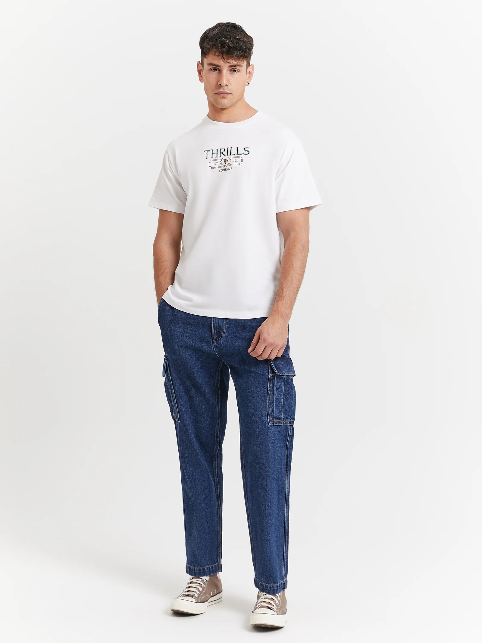 Bad Habits Club Merch Fit T-Shirt - Image 2