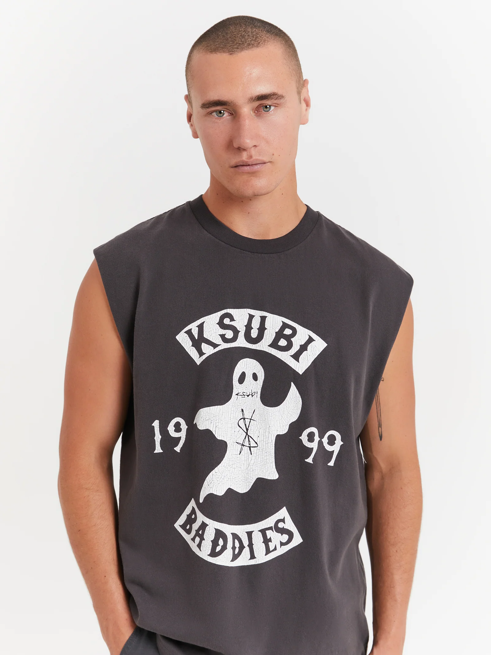 Baddies Bigg Cut Off Tank - Image 3