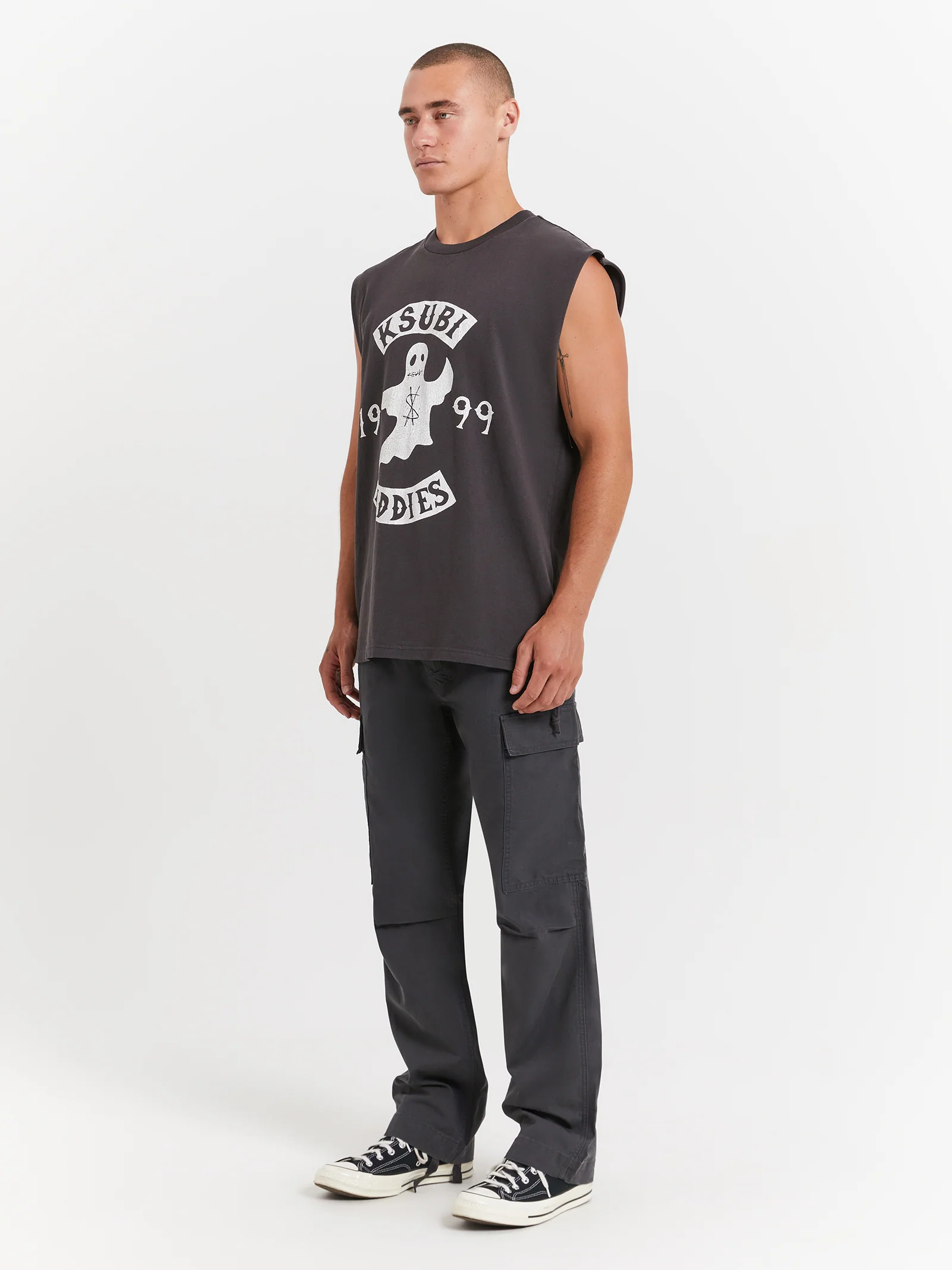 Baddies Bigg Cut Off Tank - Image 4