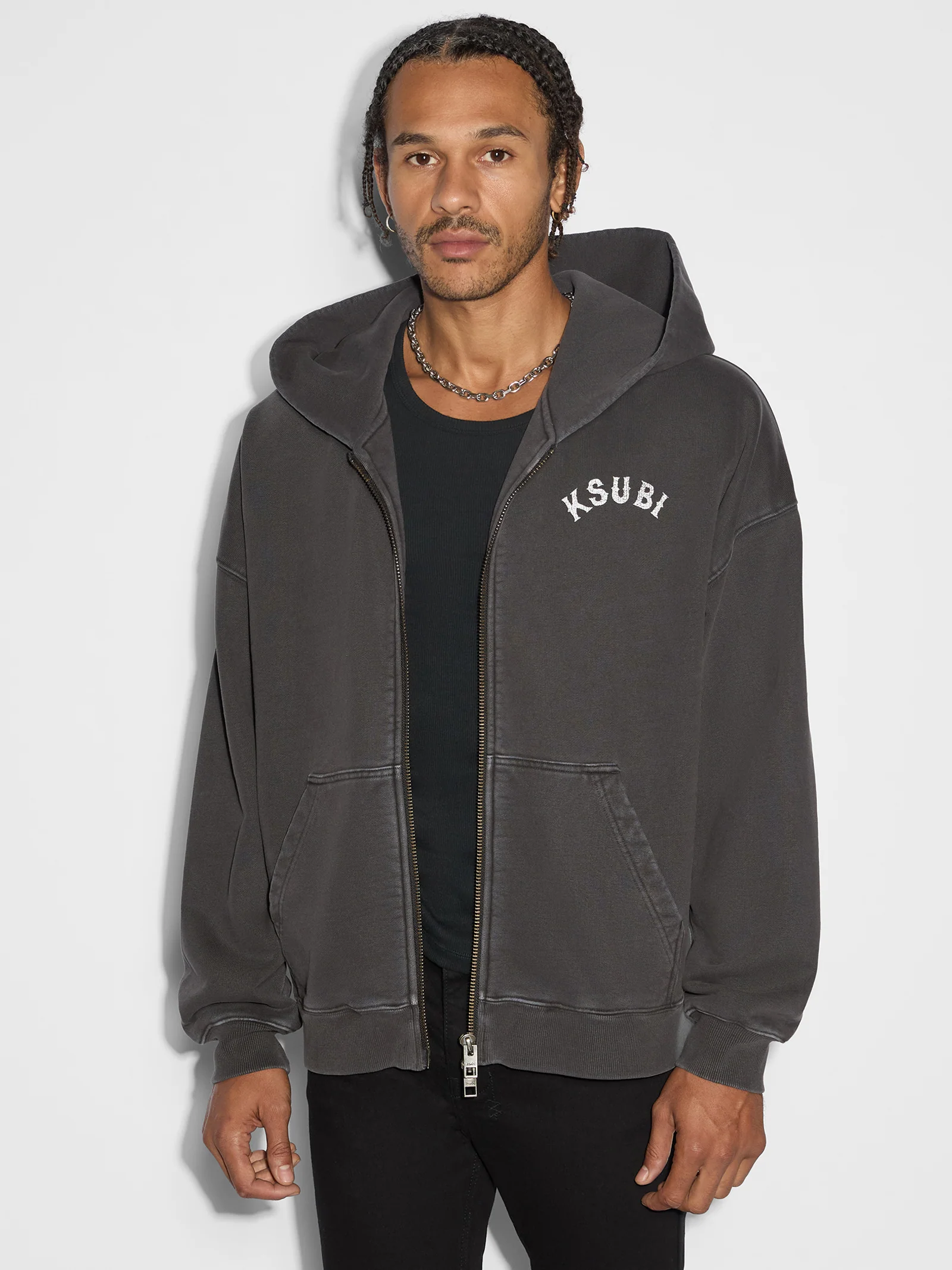 Baddies Zip Thru Hoodie - Image 2