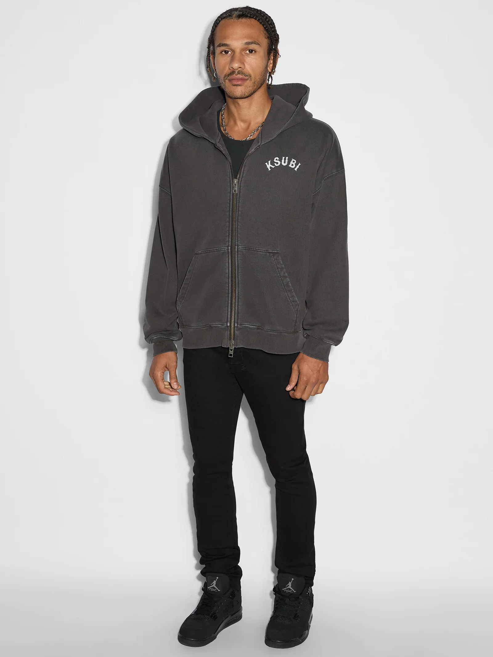Baddies Zip Thru Hoodie - Image 4