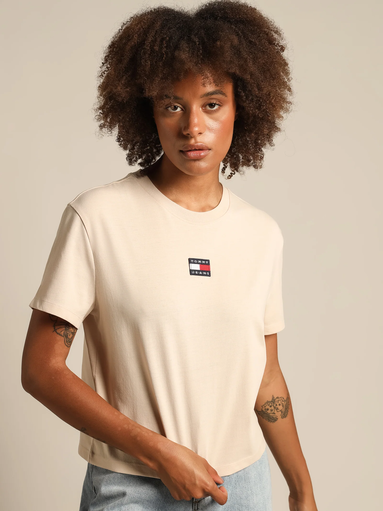 Badge Crewneck T-Shirt - Image 2