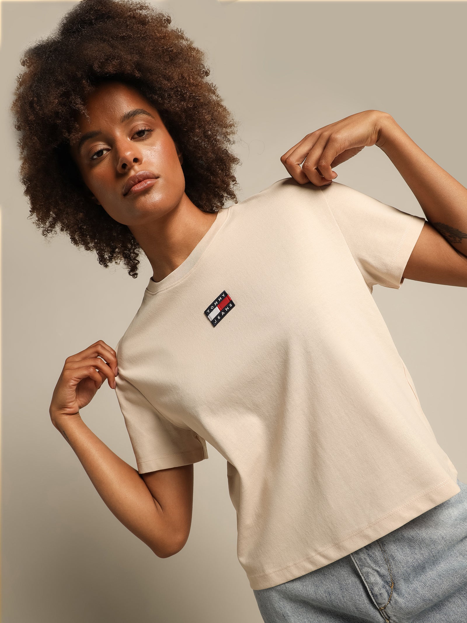 Badge Crewneck T-Shirt - Image 3