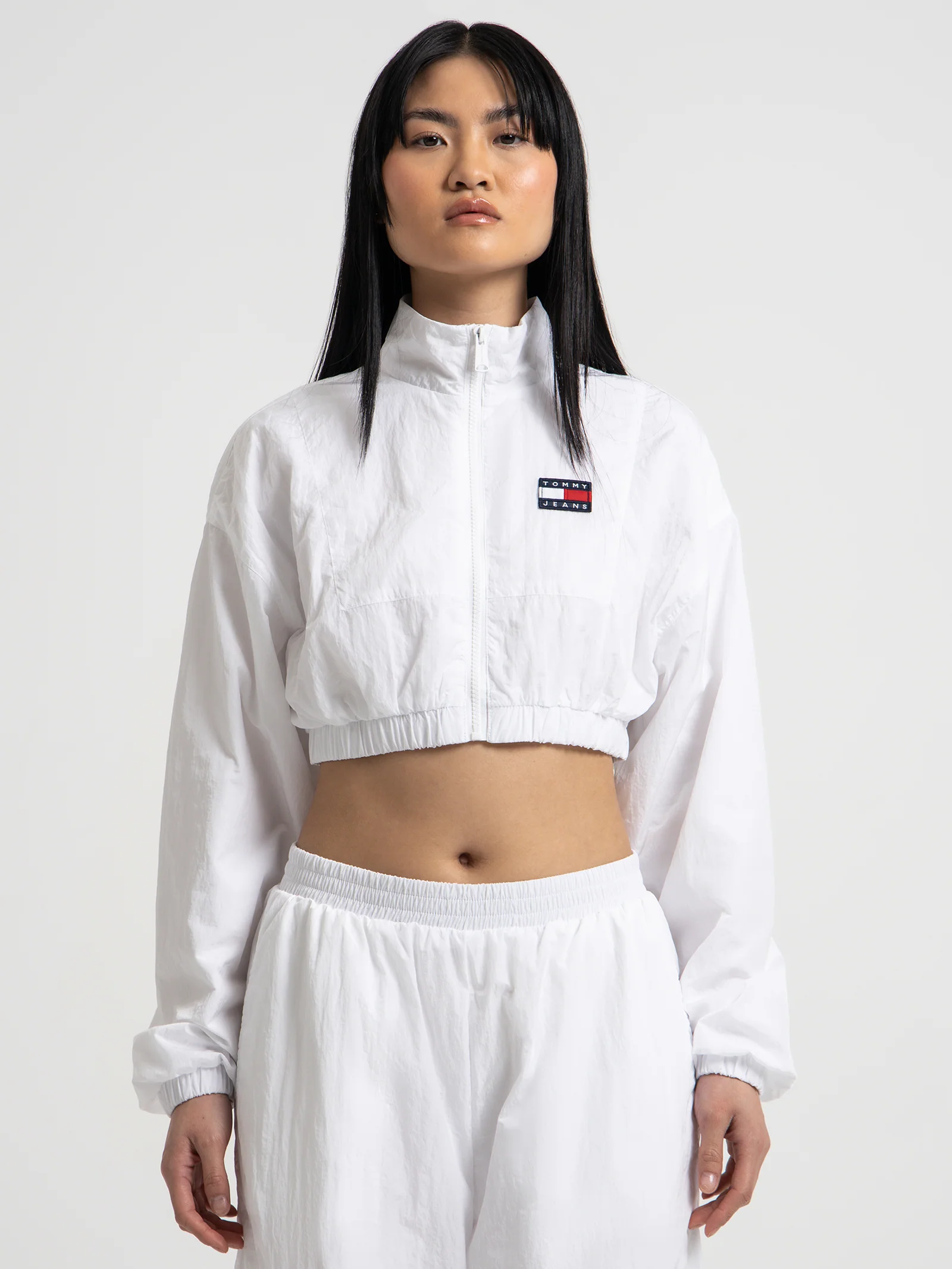 Badge Cropped Windbreaker - Image 3