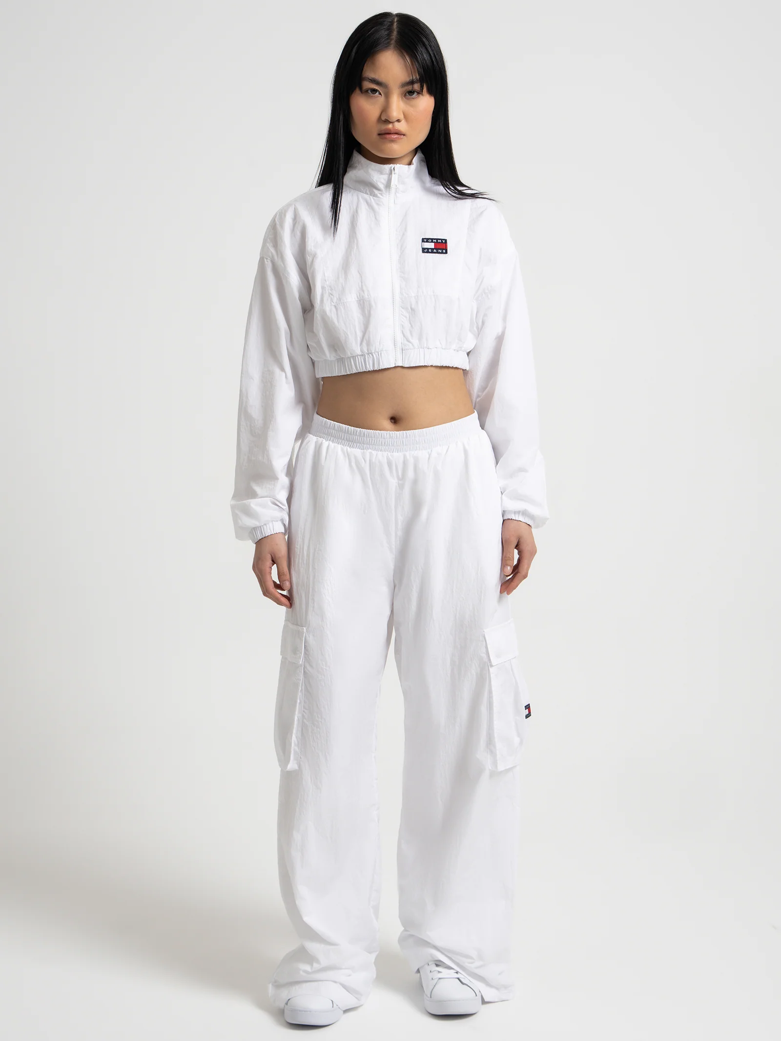 Badge Cropped Windbreaker - Image 4