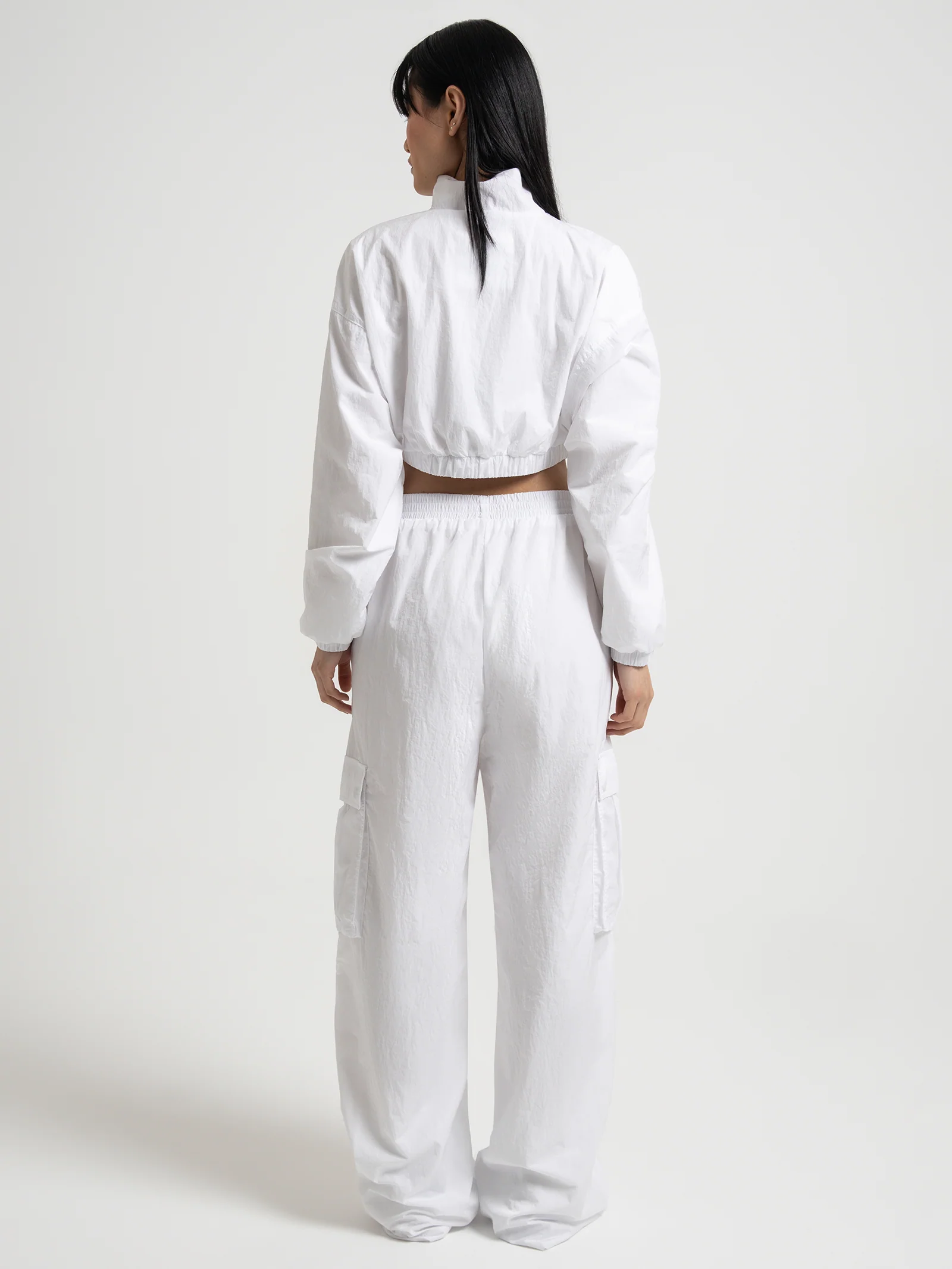 Badge Cropped Windbreaker - Image 7
