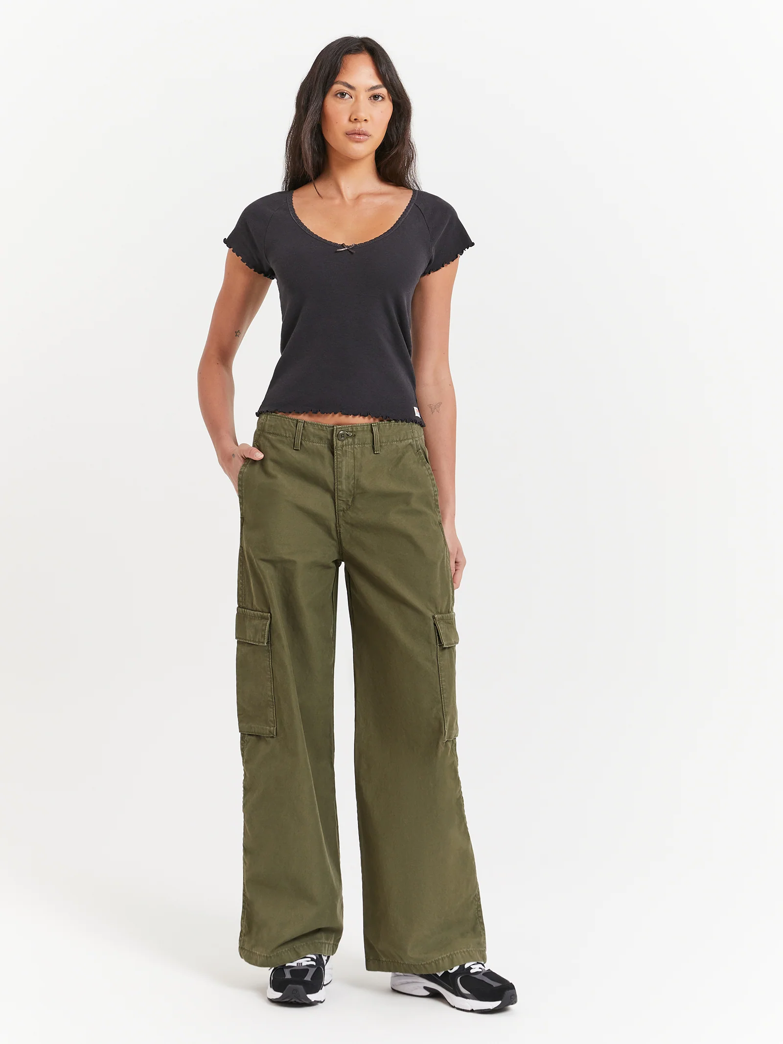 Baggy Cargo Pants - Image 4
