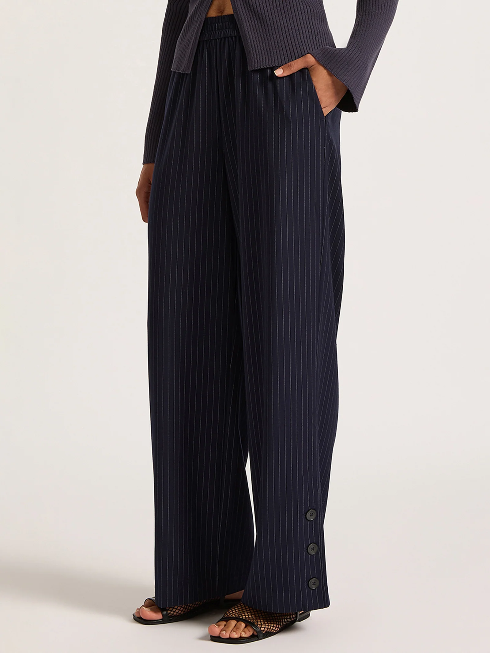 Bailey Pinstripe Pants - Image 5