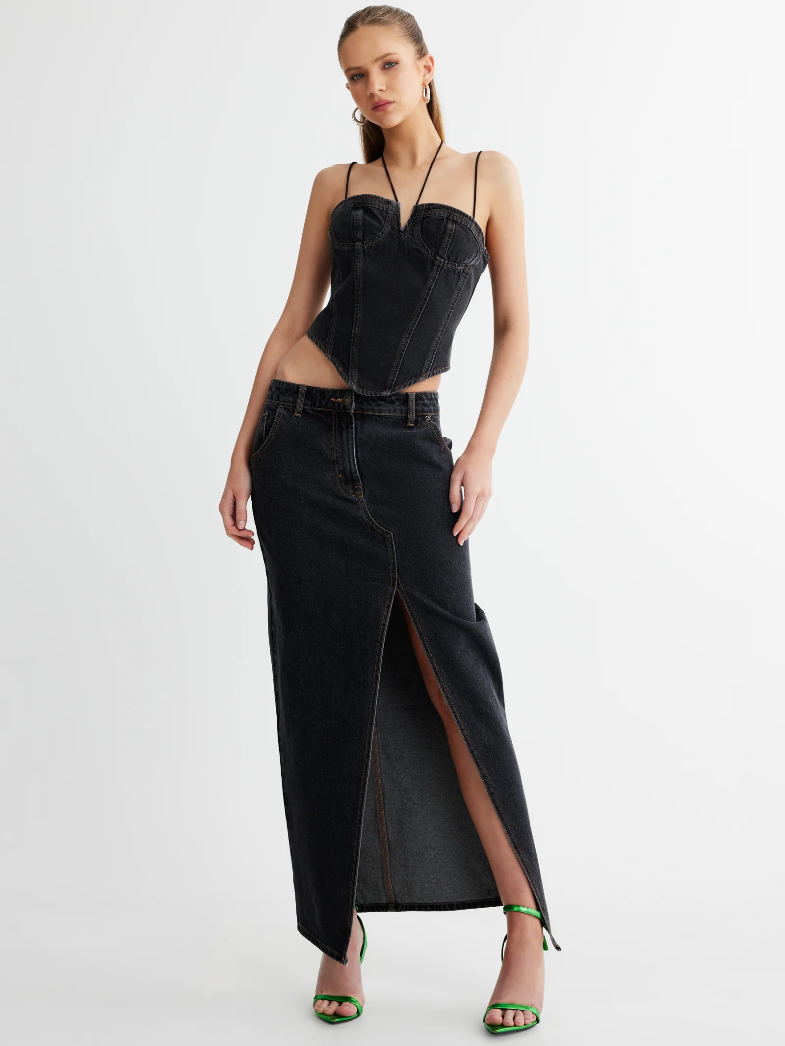 Barbie Split Midi Skirt - Image 2