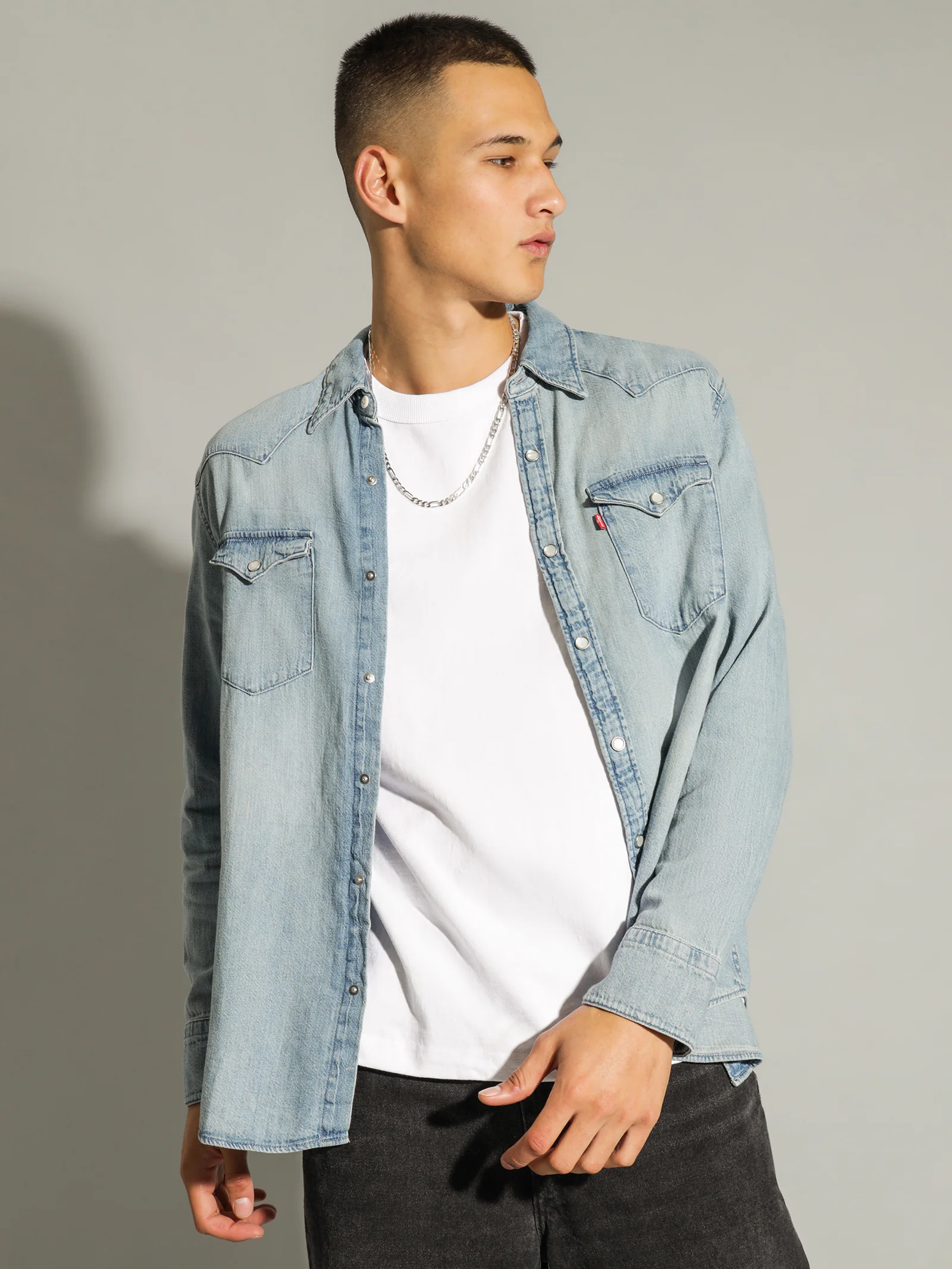 Barstow Western Denim Shirt - Image 3