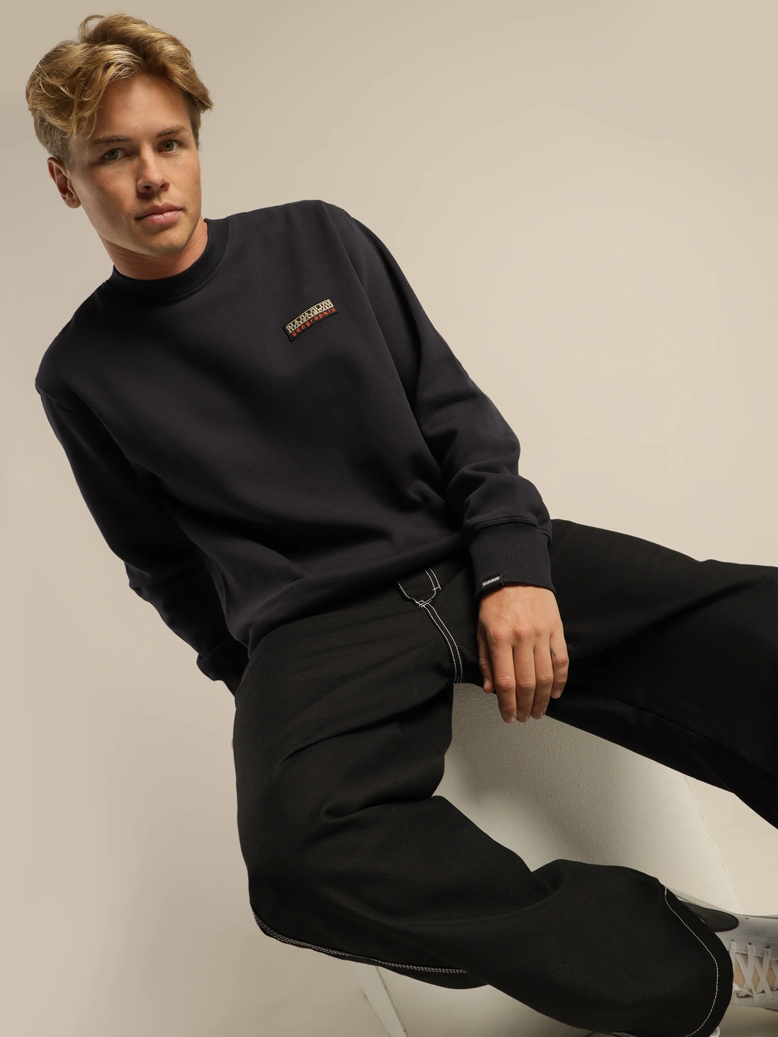 Base C Crew Sweater - Image 2