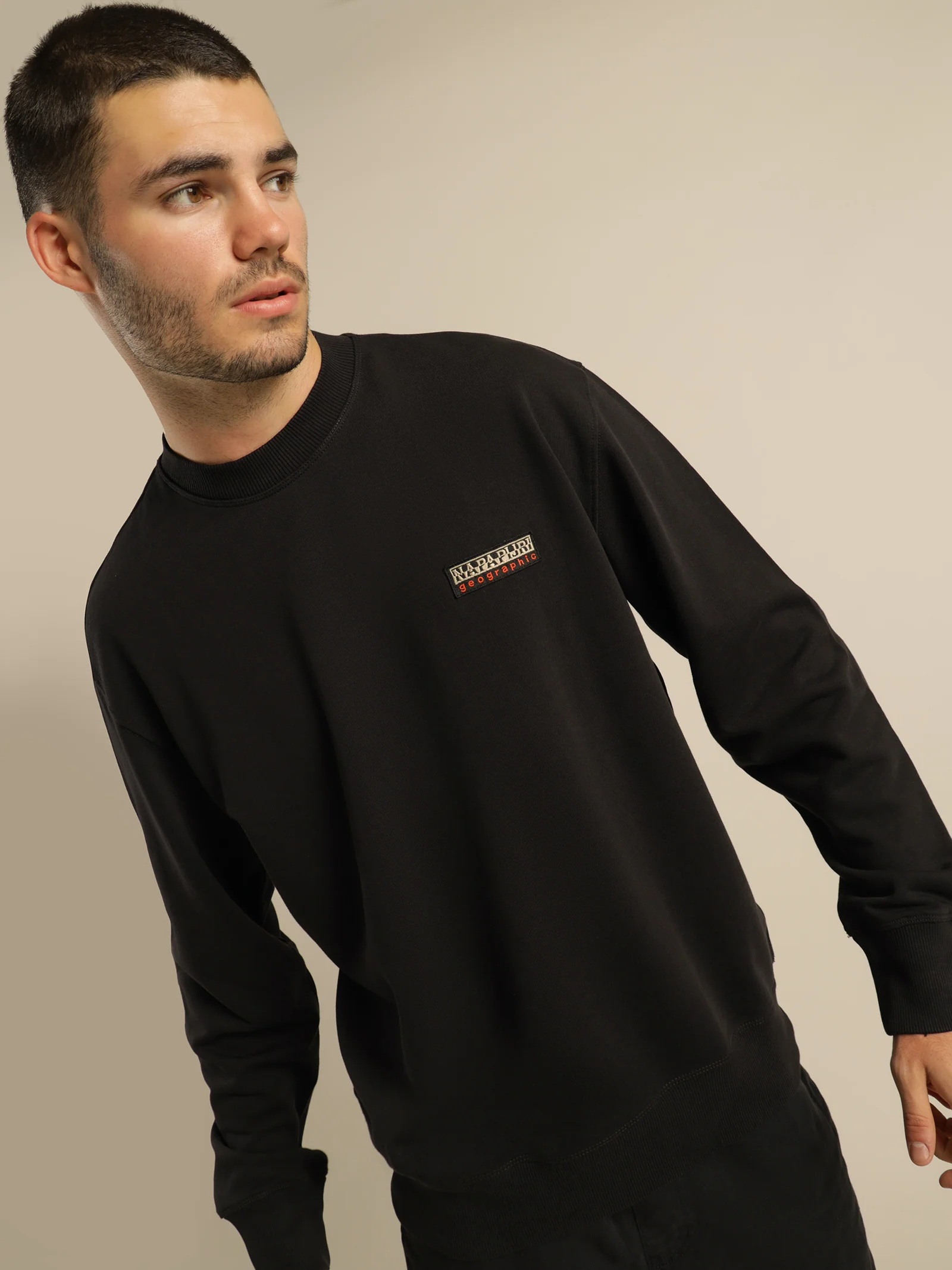 Base Chest Logo Crew Sweater - Image 3