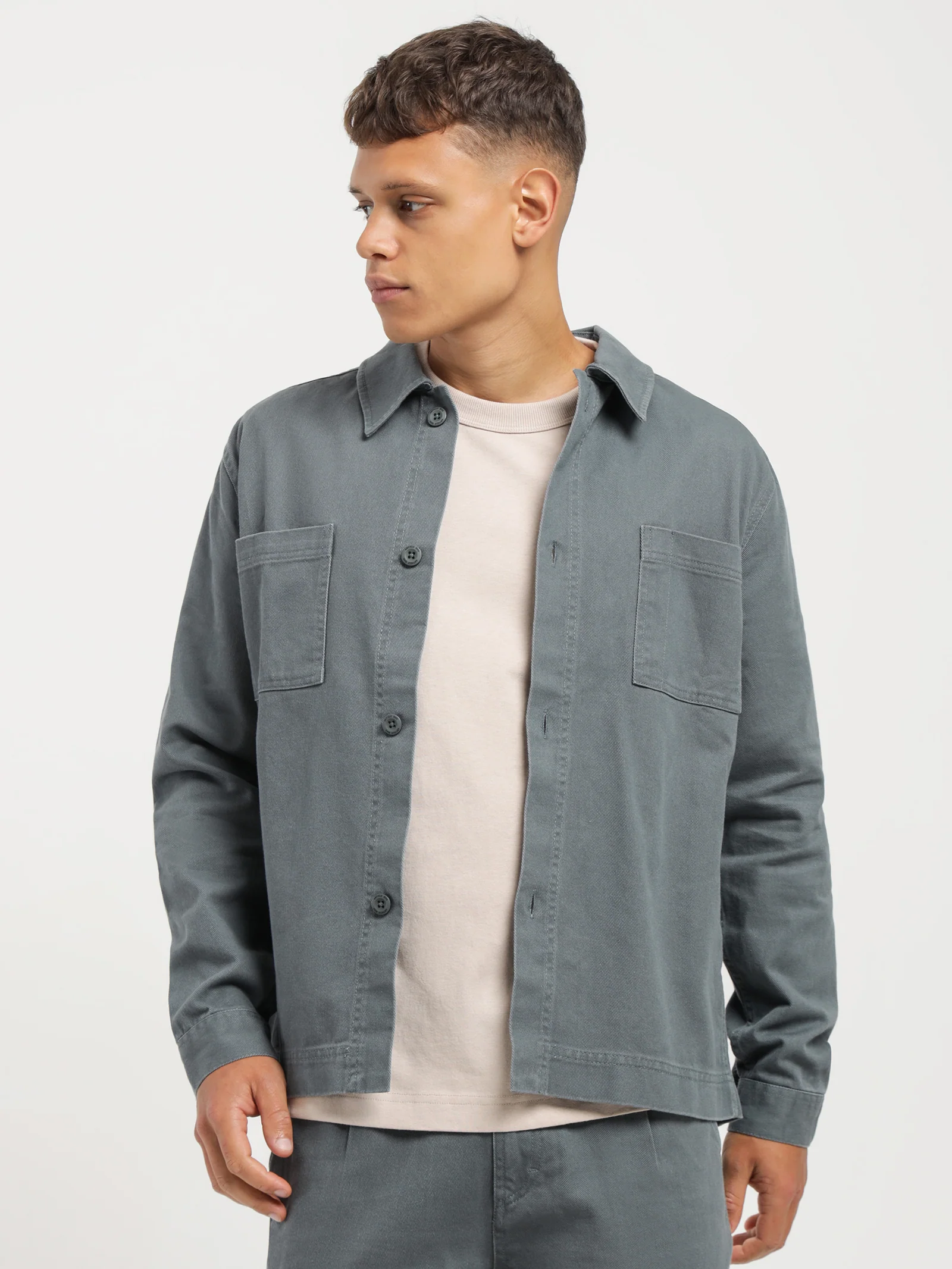 Beau Twill Overshirt - Image 2