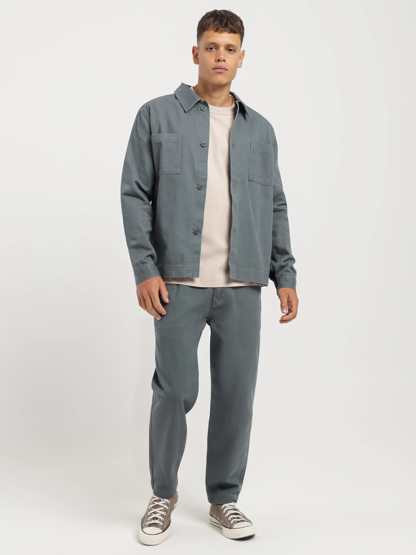 Beau Twill Overshirt - Image 5