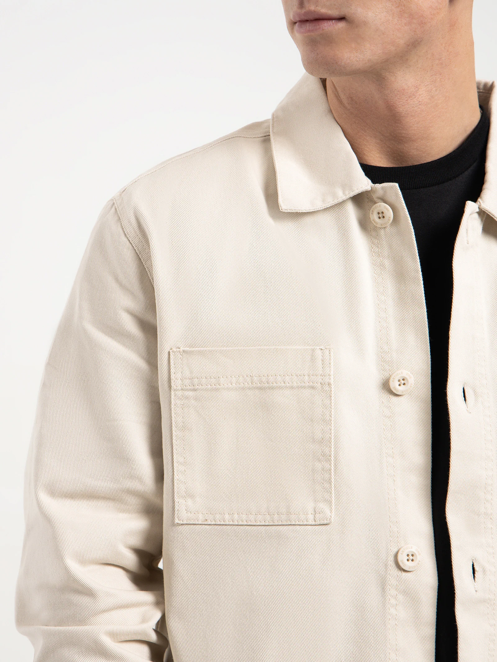 Beau Twill Overshirt - Image 3