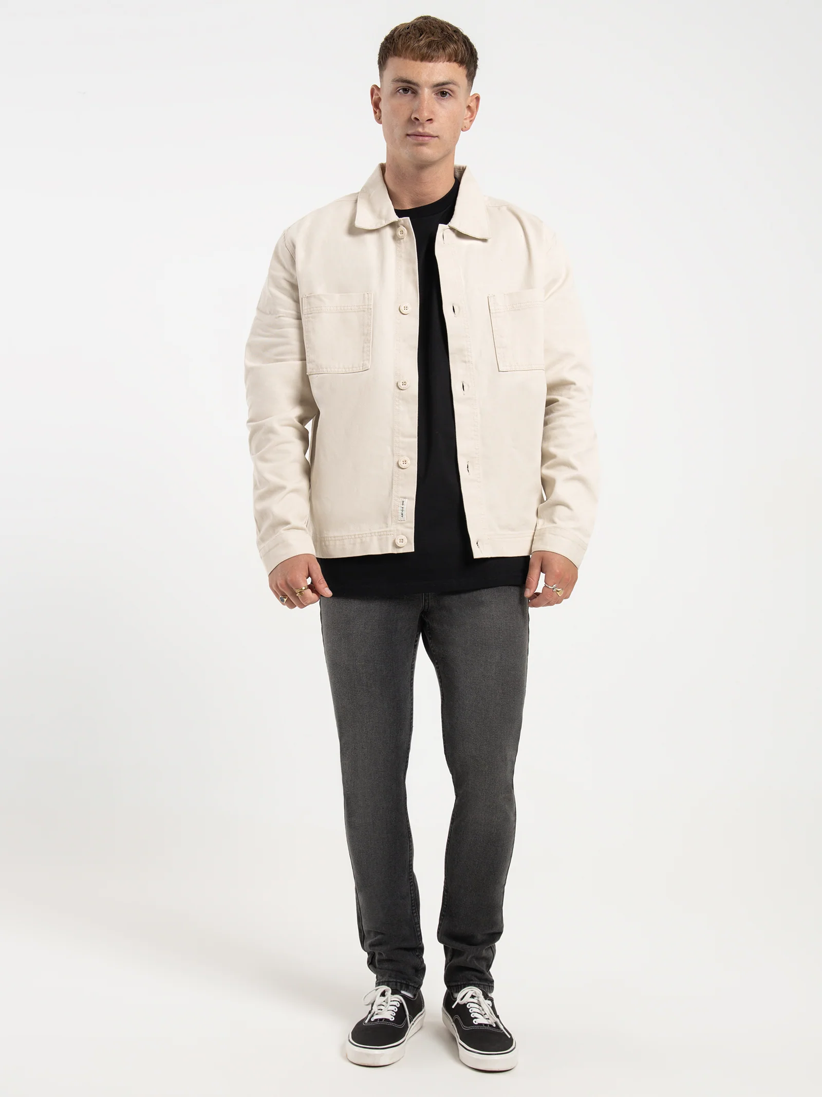 Beau Twill Overshirt - Image 4