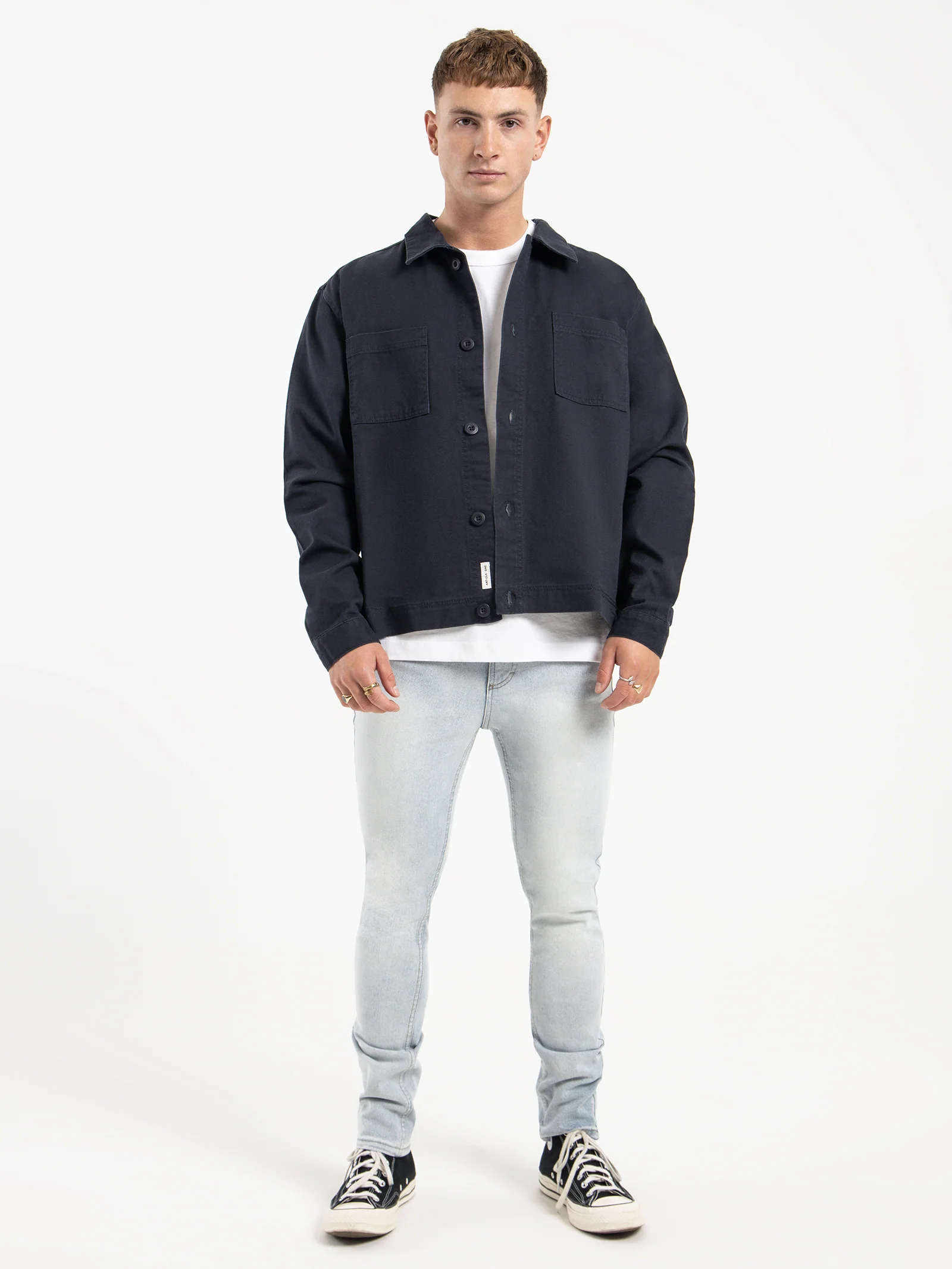 Beau Twill Overshirt - Image 5