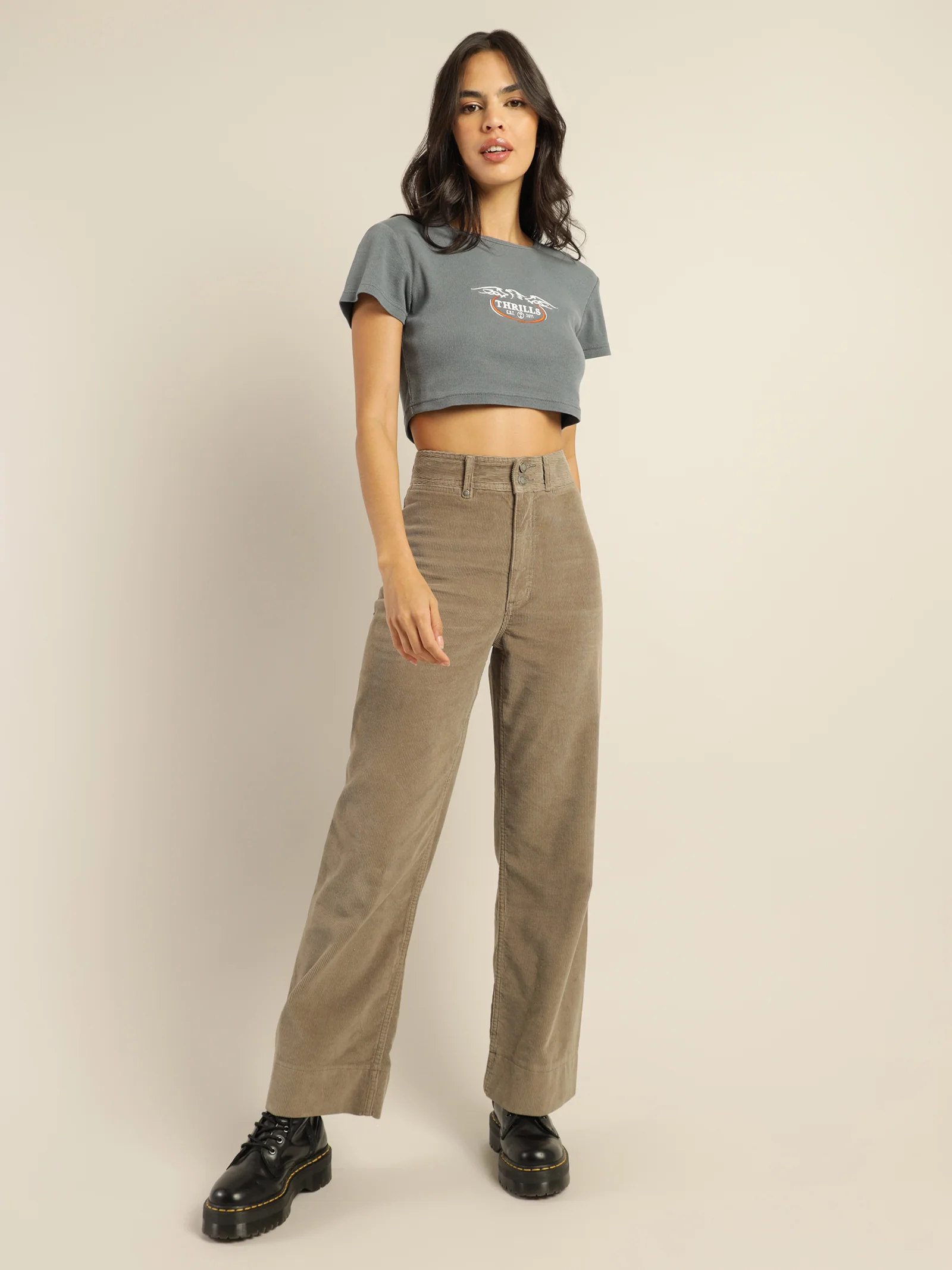 Belle Cord Full Length Pant - Image 3