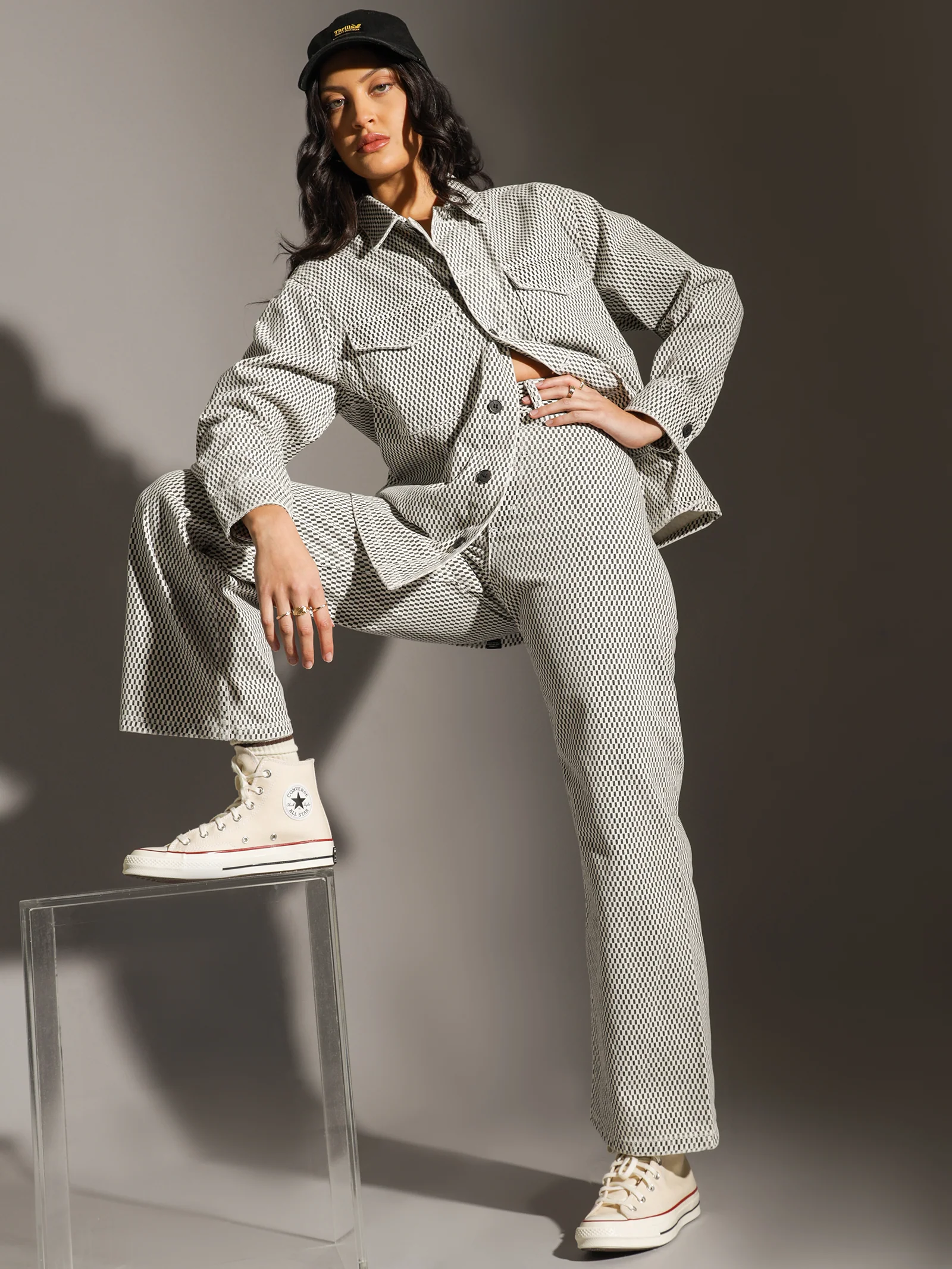 Belle Fragments Full Length Pants - Image 2