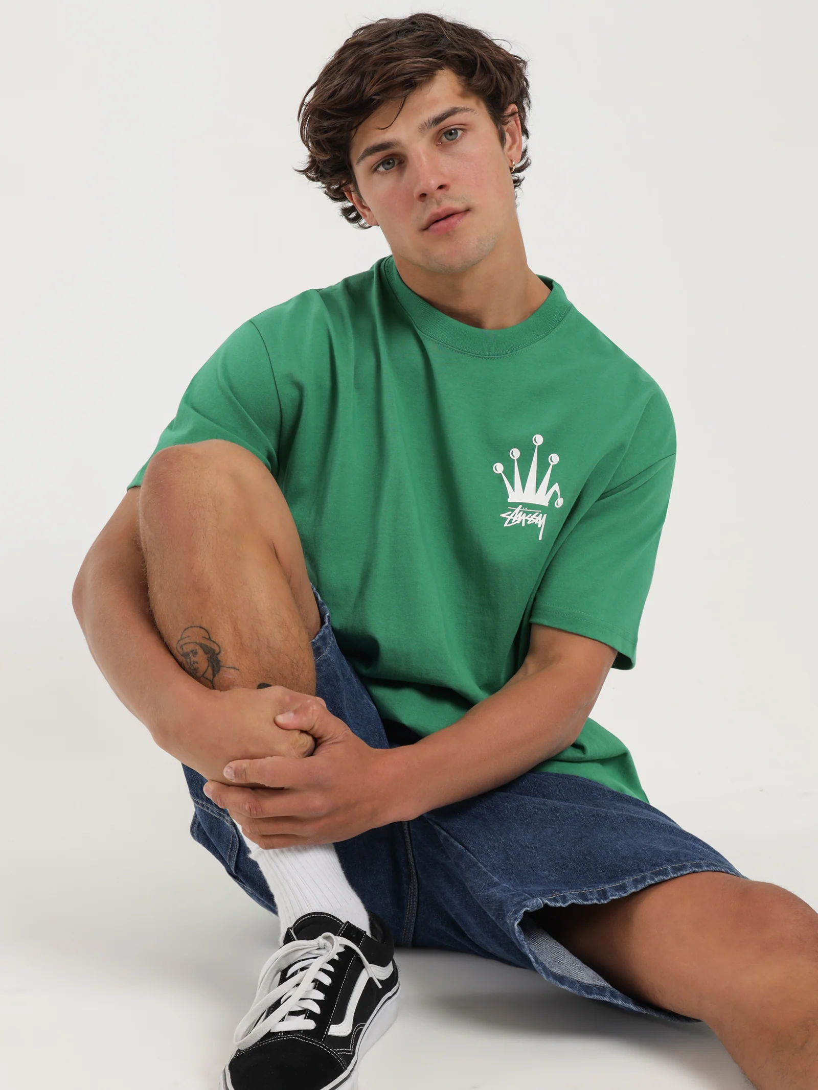 Bent Crown Heavyweight T-Shirt - Image 2