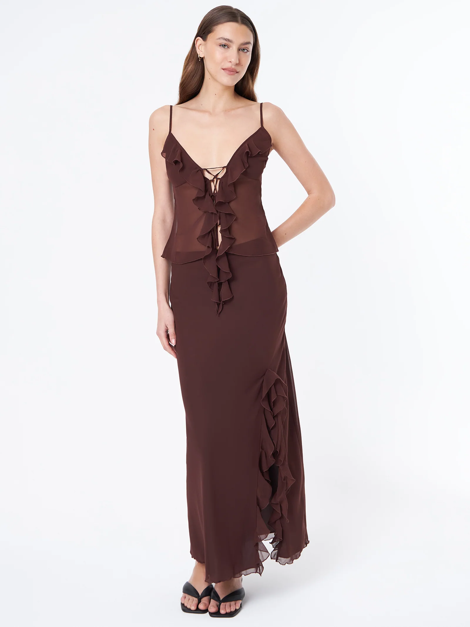 Bria Frill Skirt - Image 3