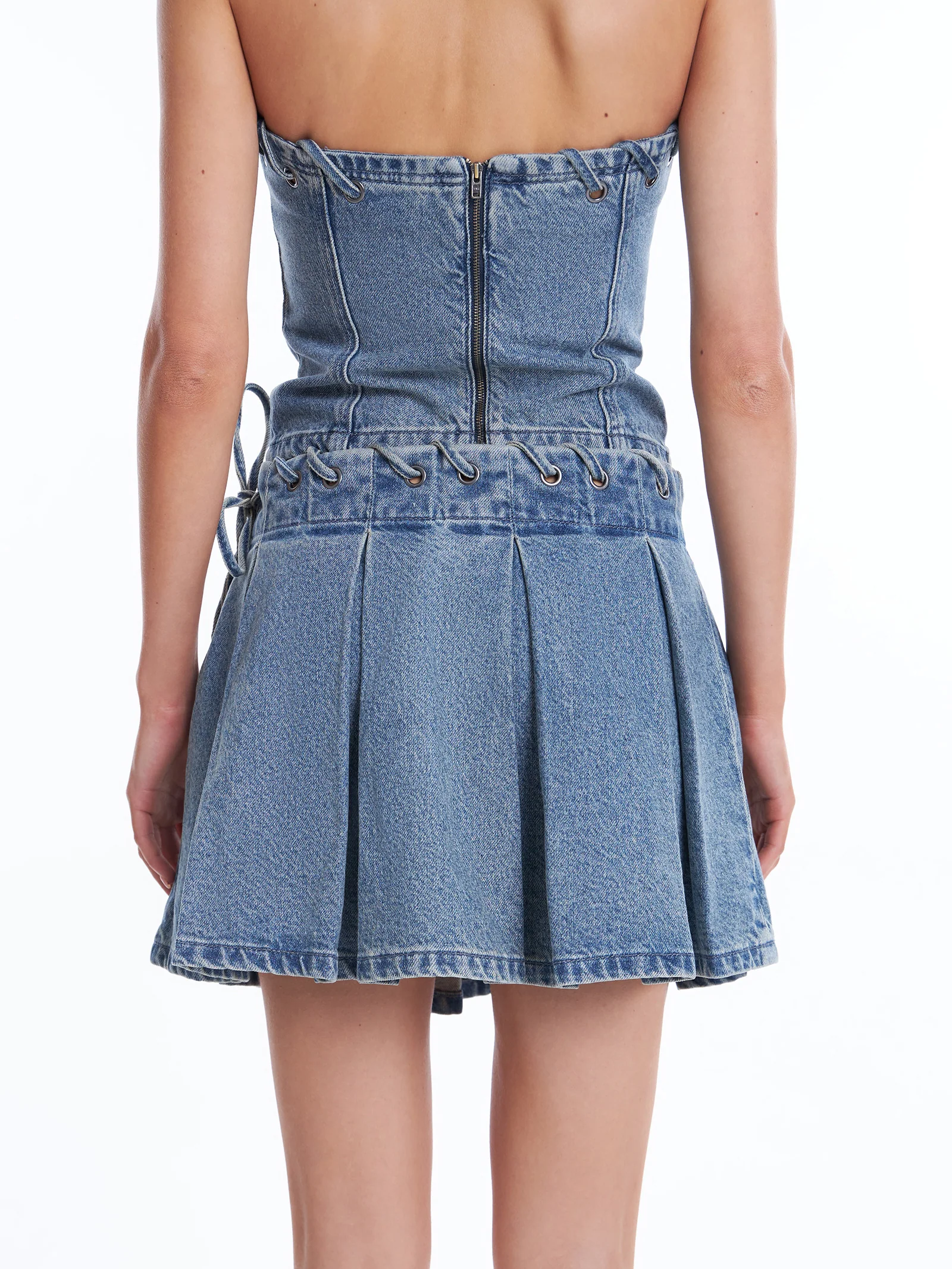 Gigi Pleated Mini Skirt - Image 3