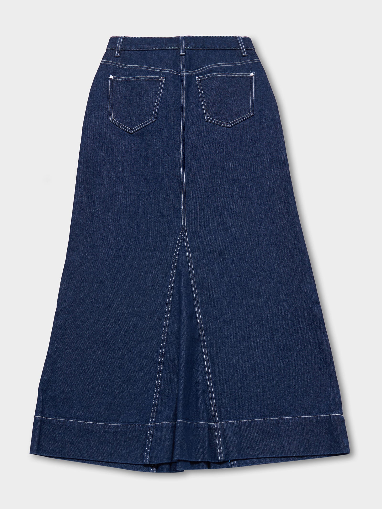 Hazel Godet Maxi Skirt - Image 3