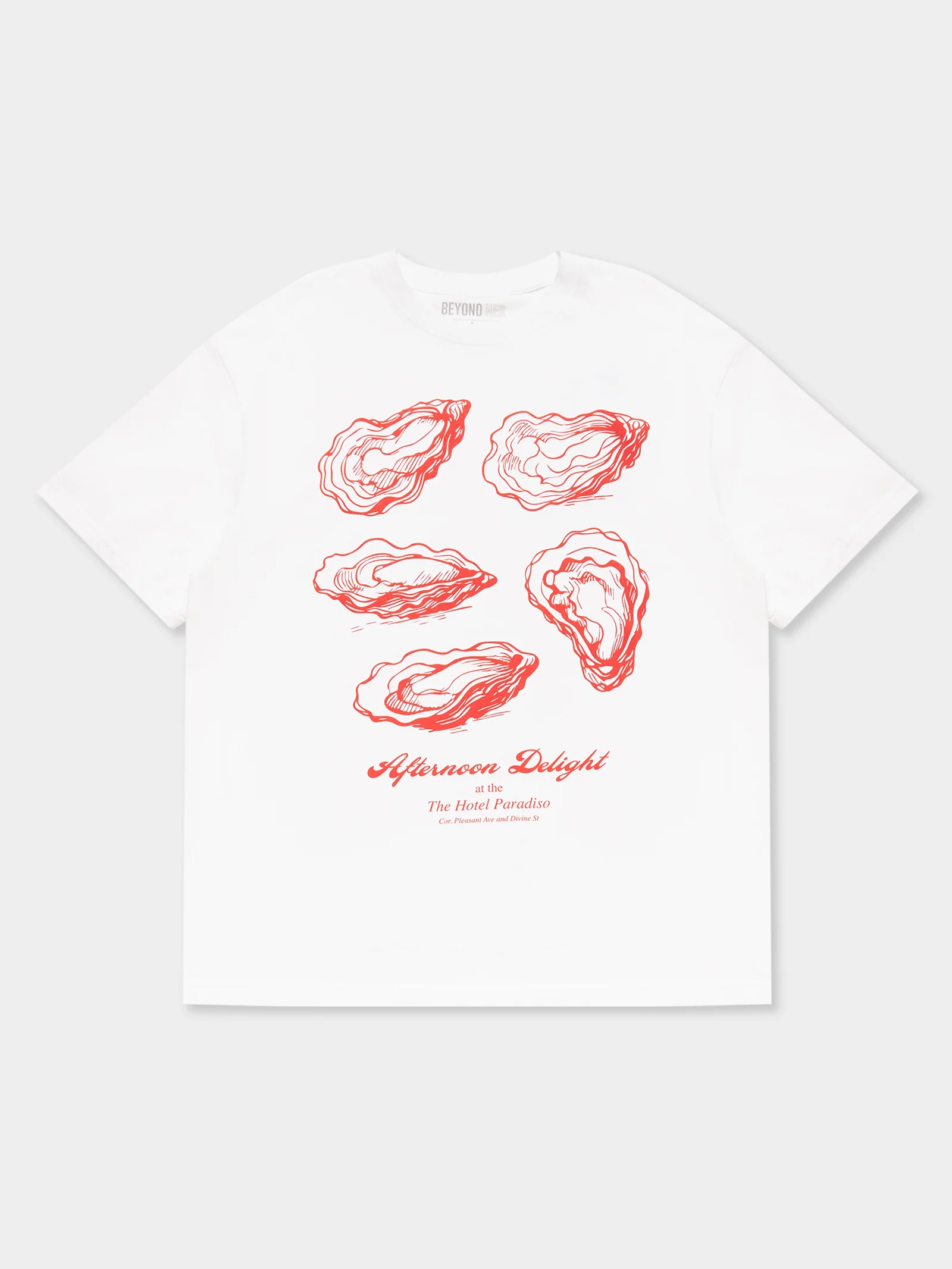 Oyster Oversized Tee - Image 2