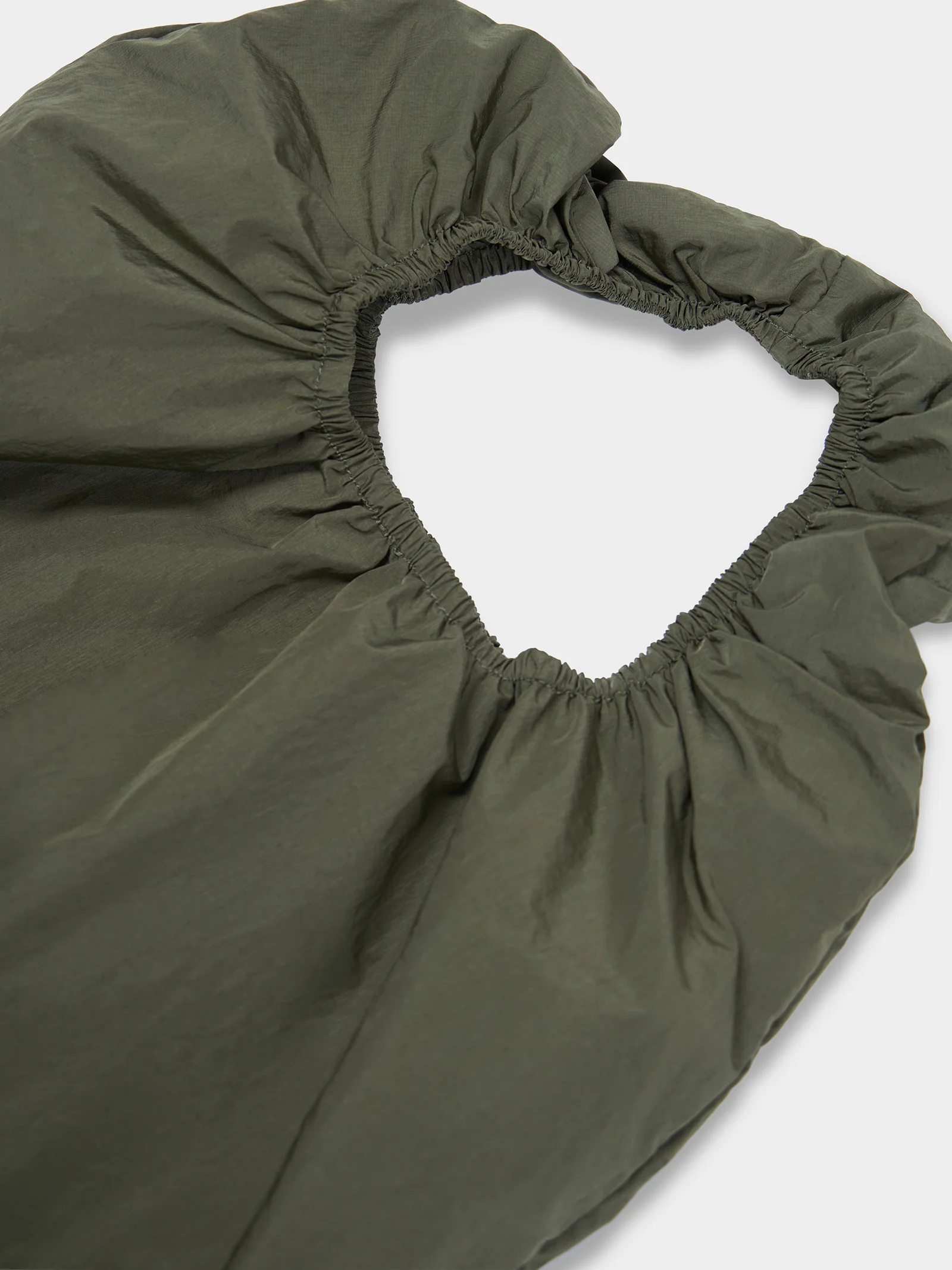 Tara Scrunch Bag - Army Green - Image 2