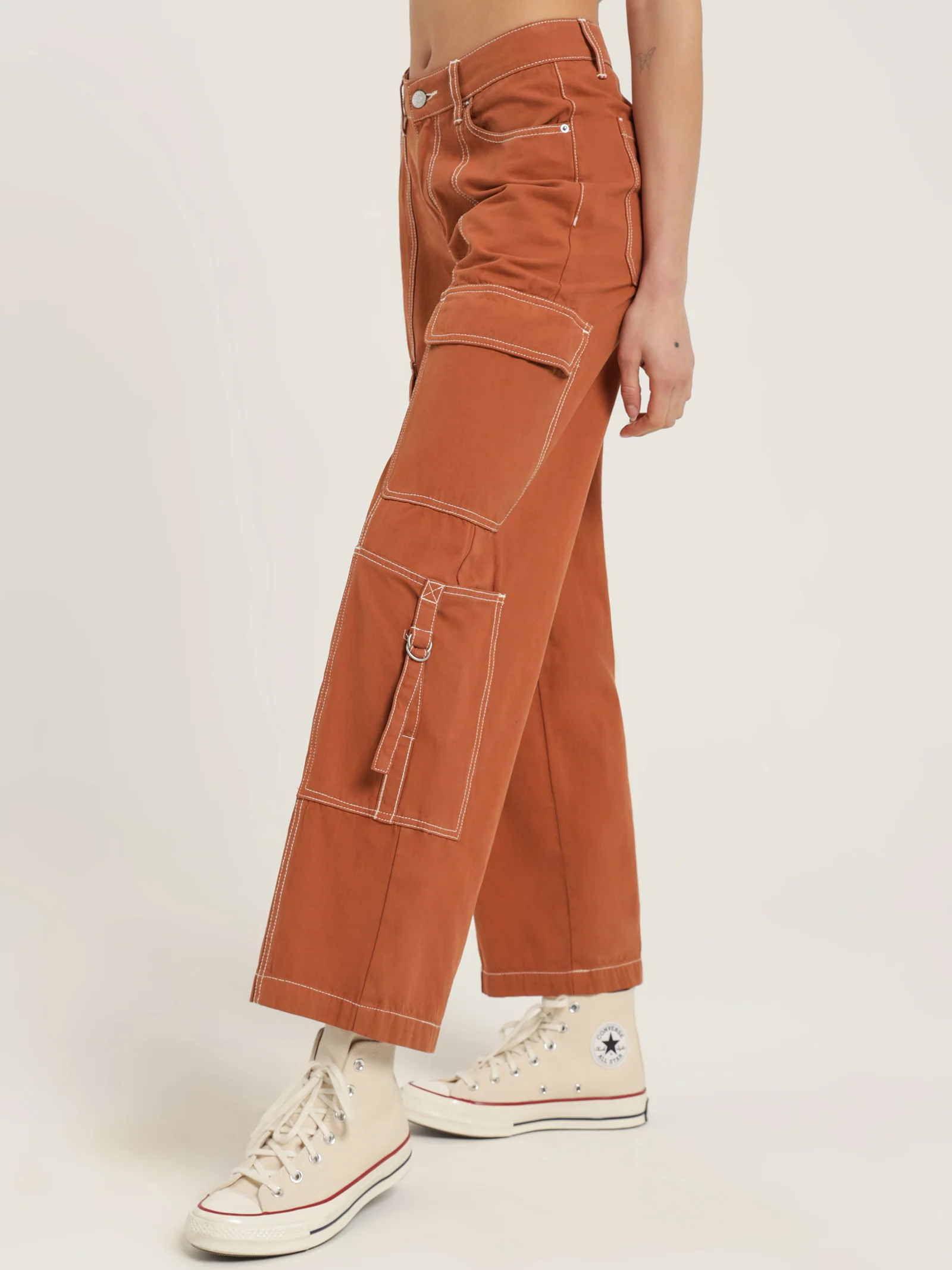 Bianca Low Rise Cargo Pants - Image 3