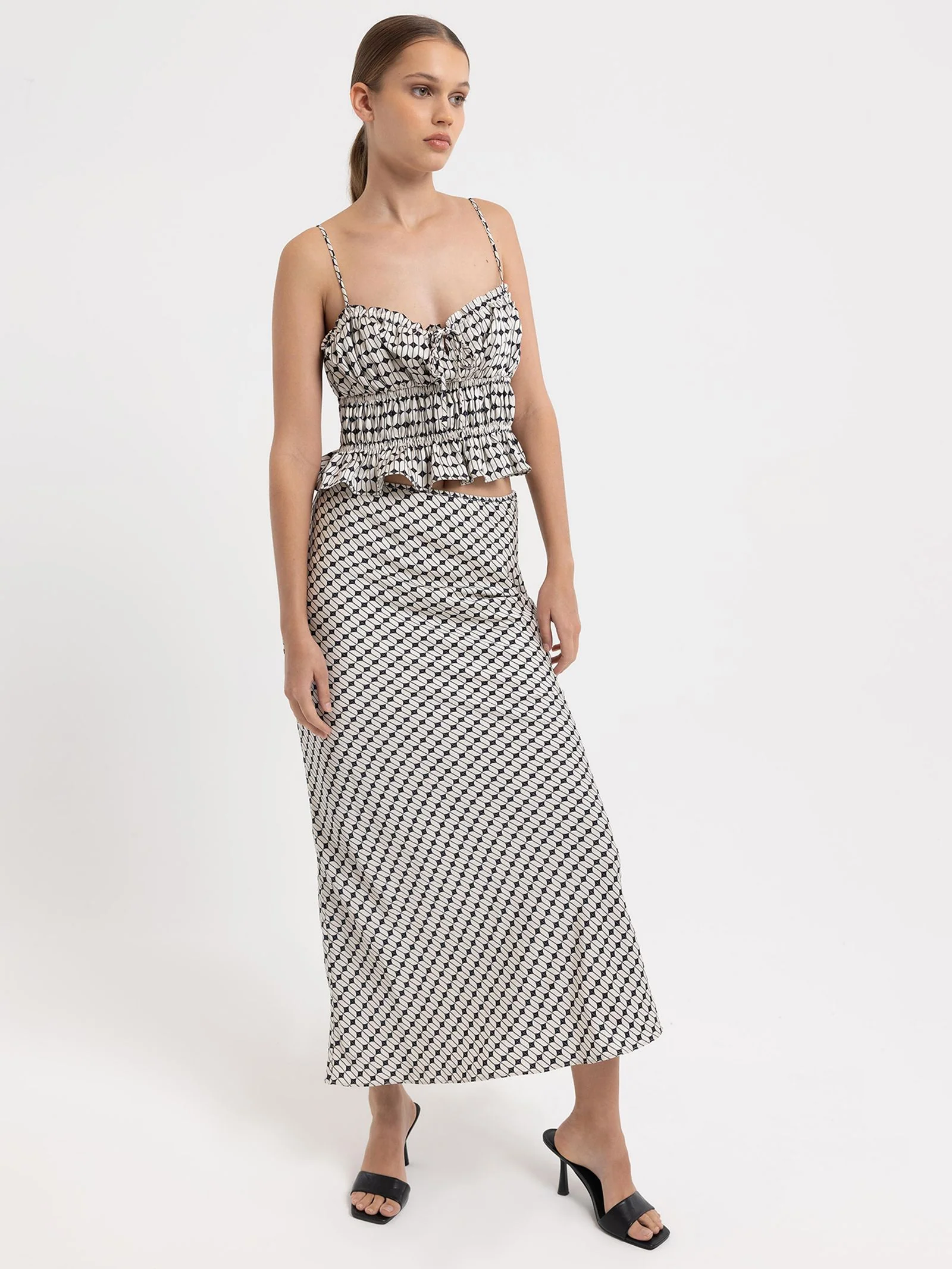 Bianca Low Rise Maxi Skirt - Image 2