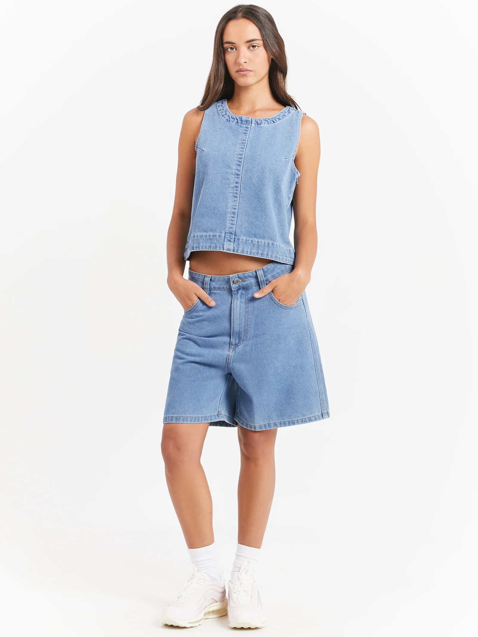 Big Ol Denim Tank Top - Image 2