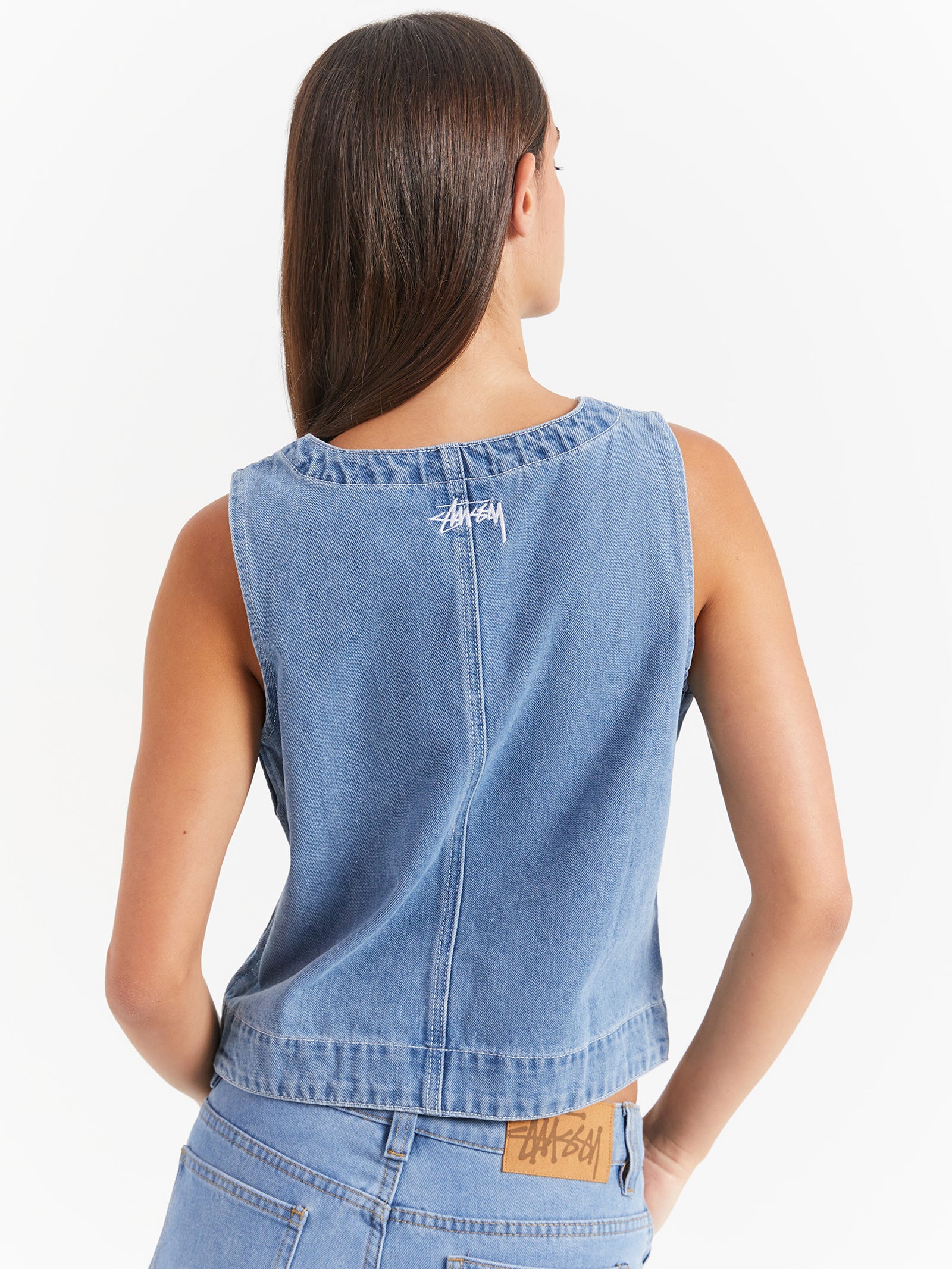 Big Ol Denim Tank Top - Image 3