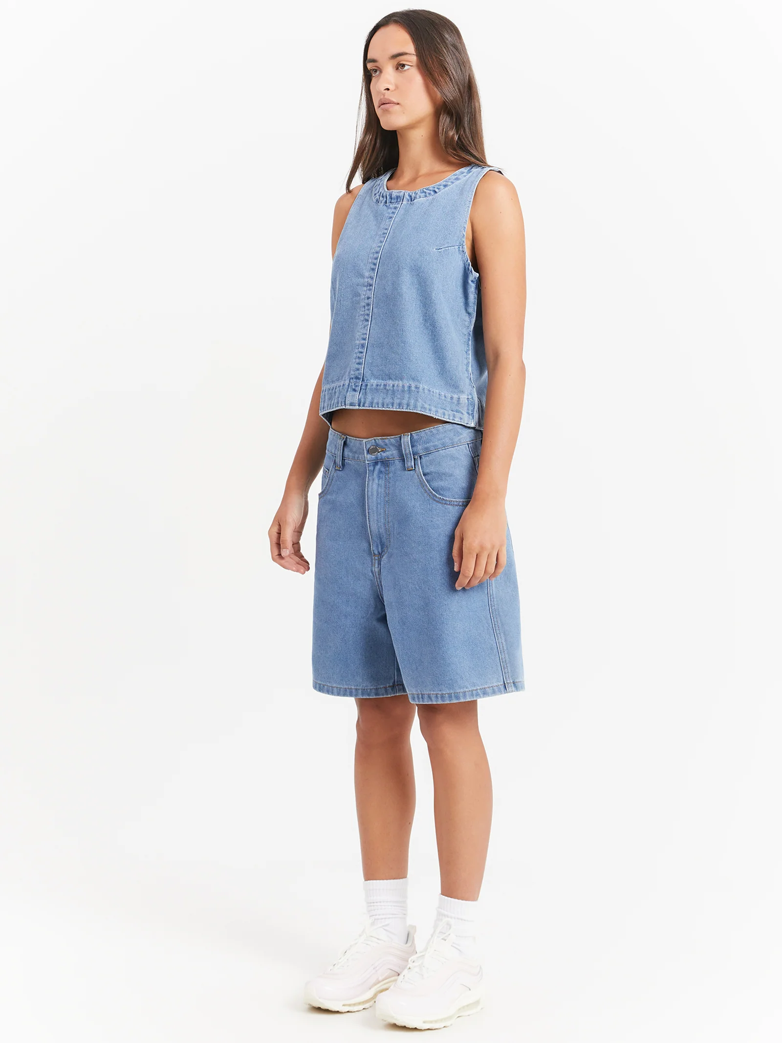 Big Ol Denim Tank Top - Image 4