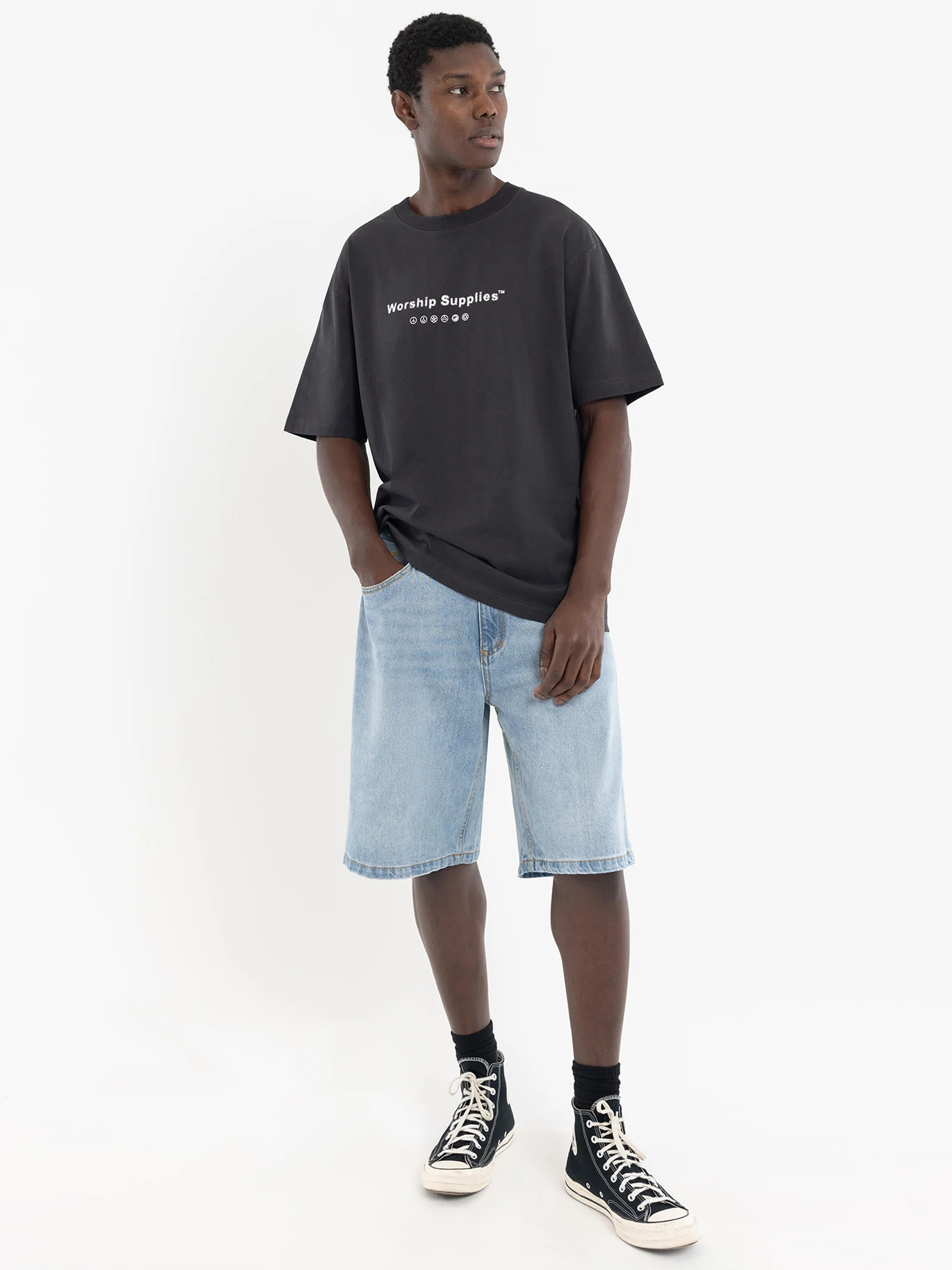 Big Slacker Denim Short - Image 3