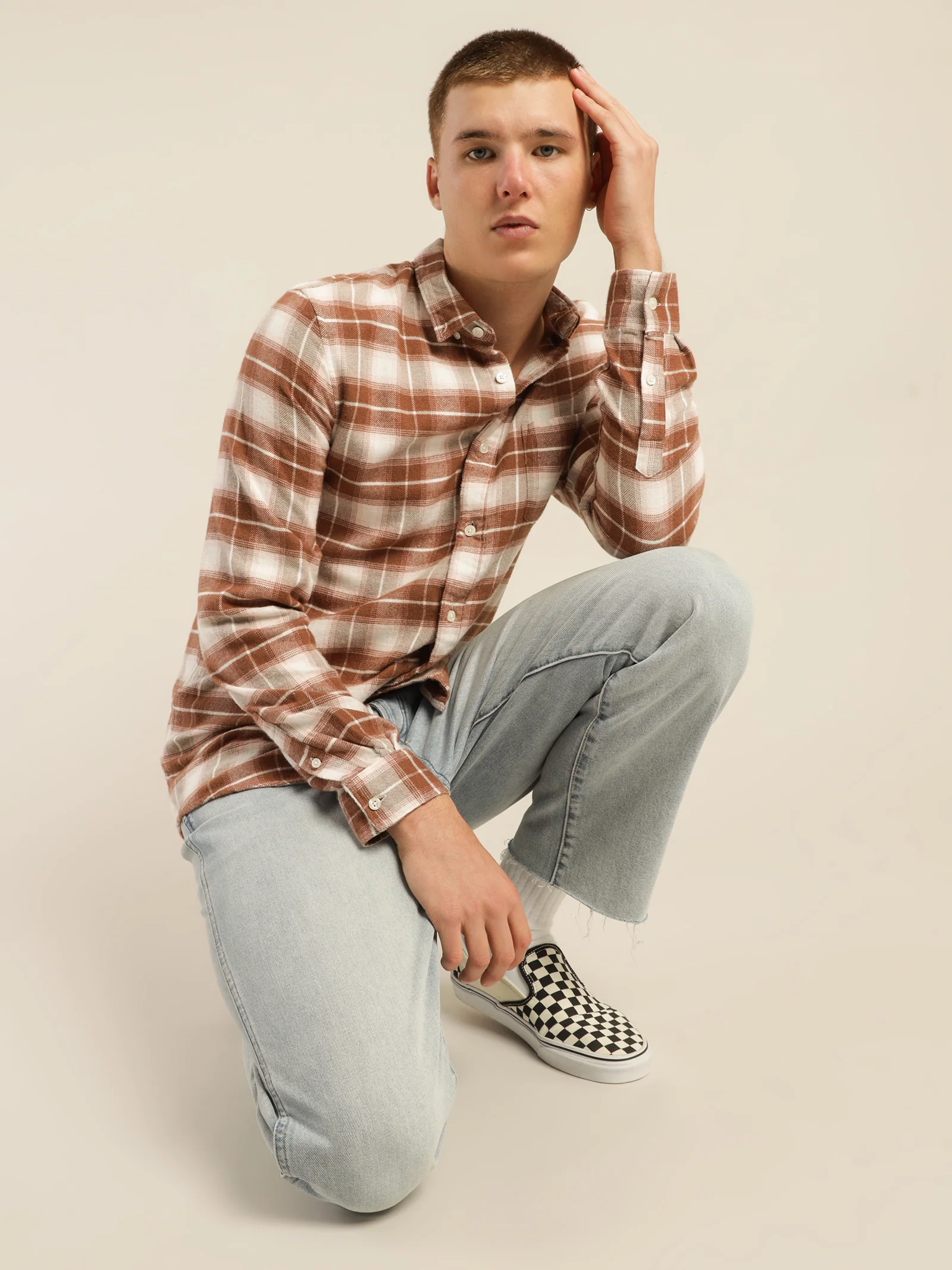 Bing Check Long Sleeve Shirt - Image 2