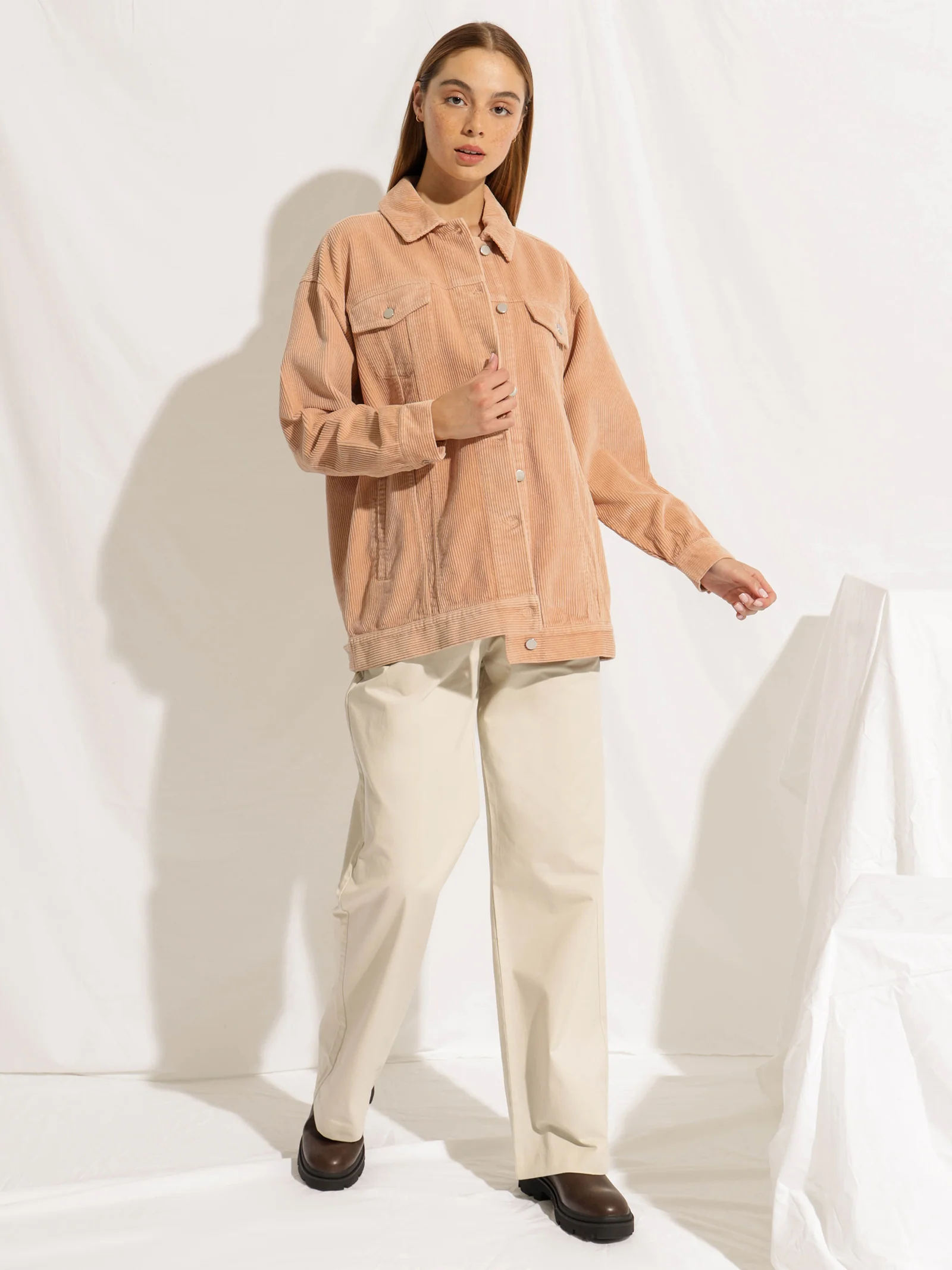 Binx Longline Cord Jacket - Image 2