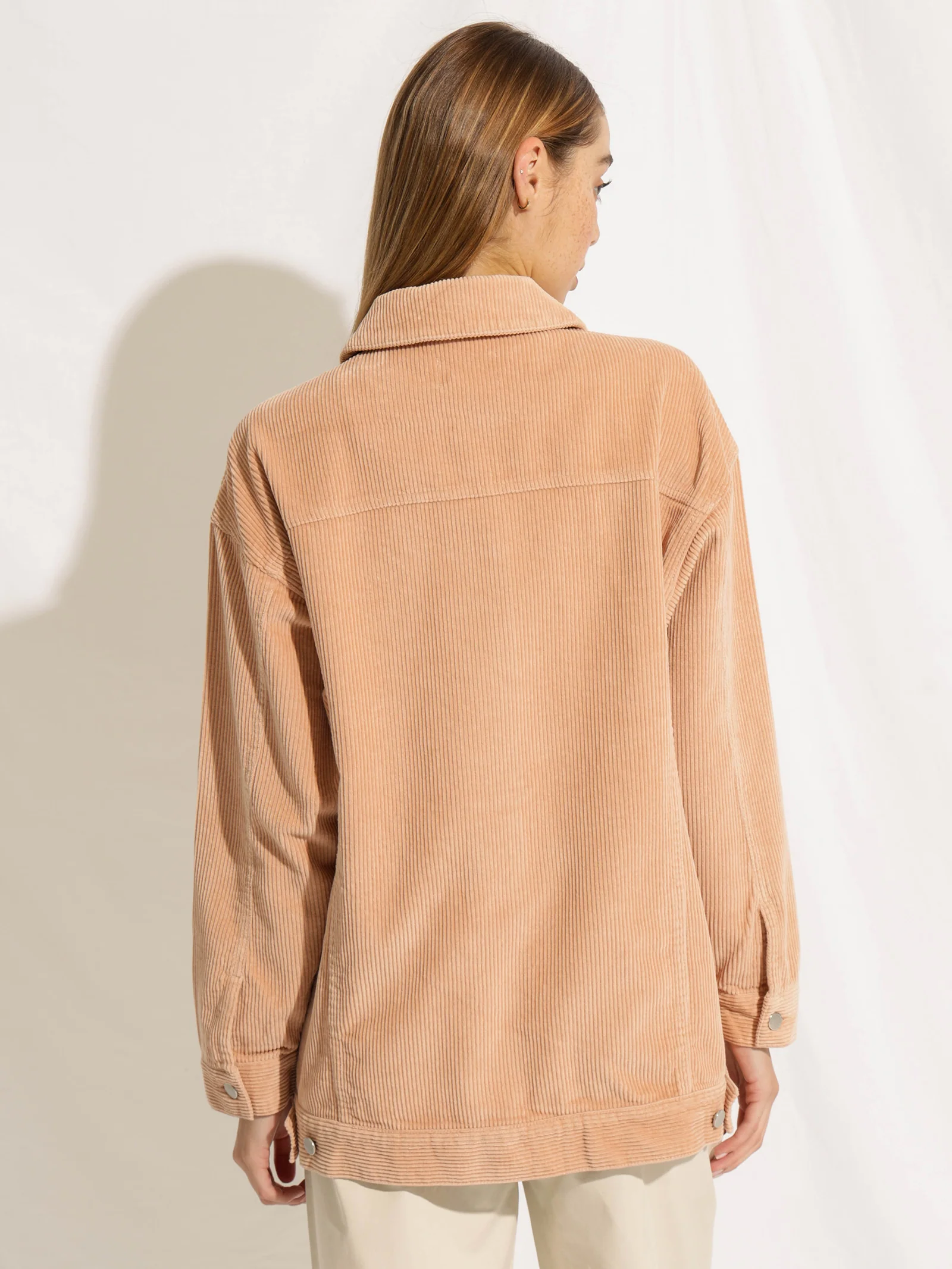 Binx Longline Cord Jacket - Image 4