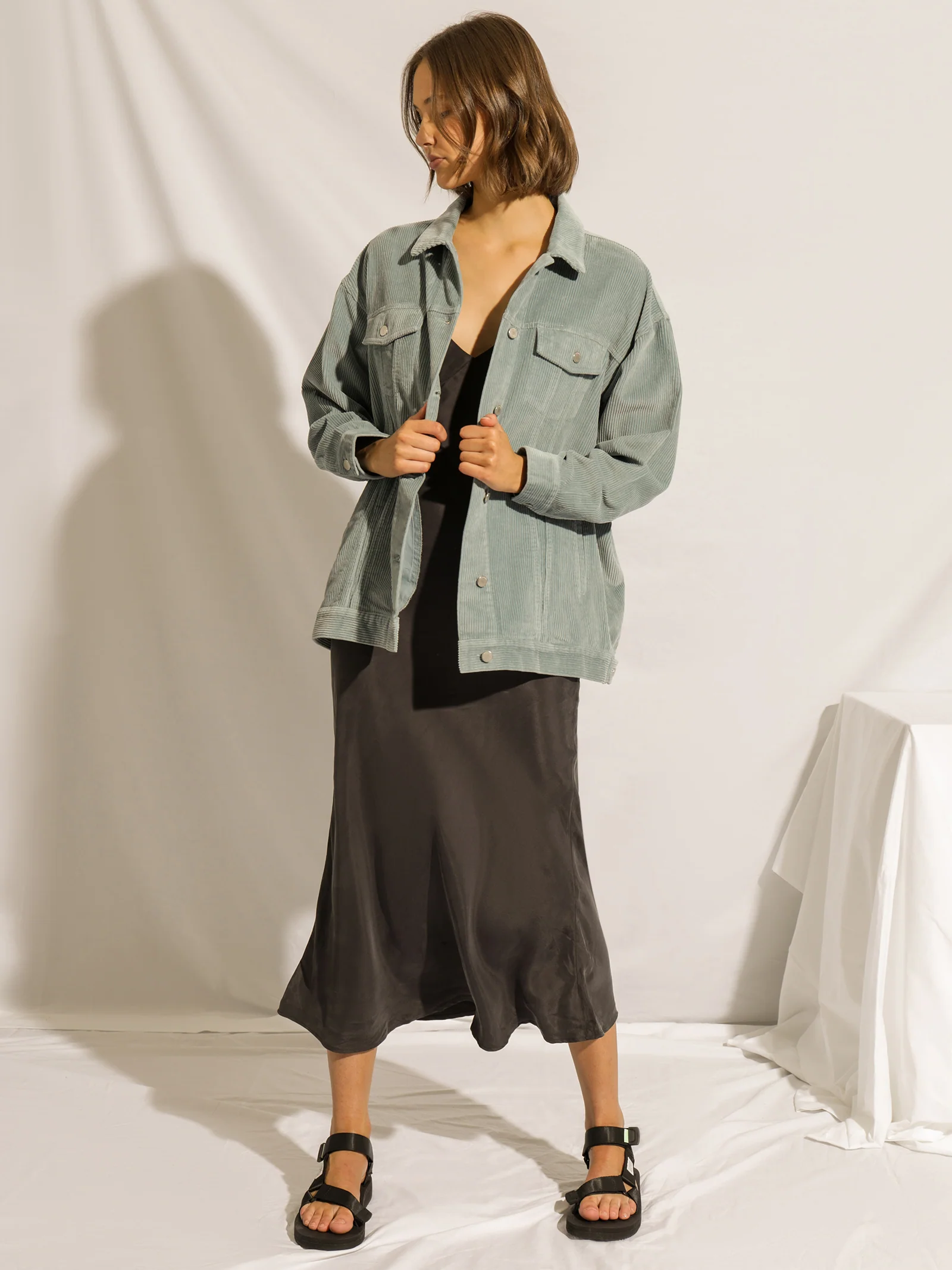 Binx Longline Cord Jacket - Image 2