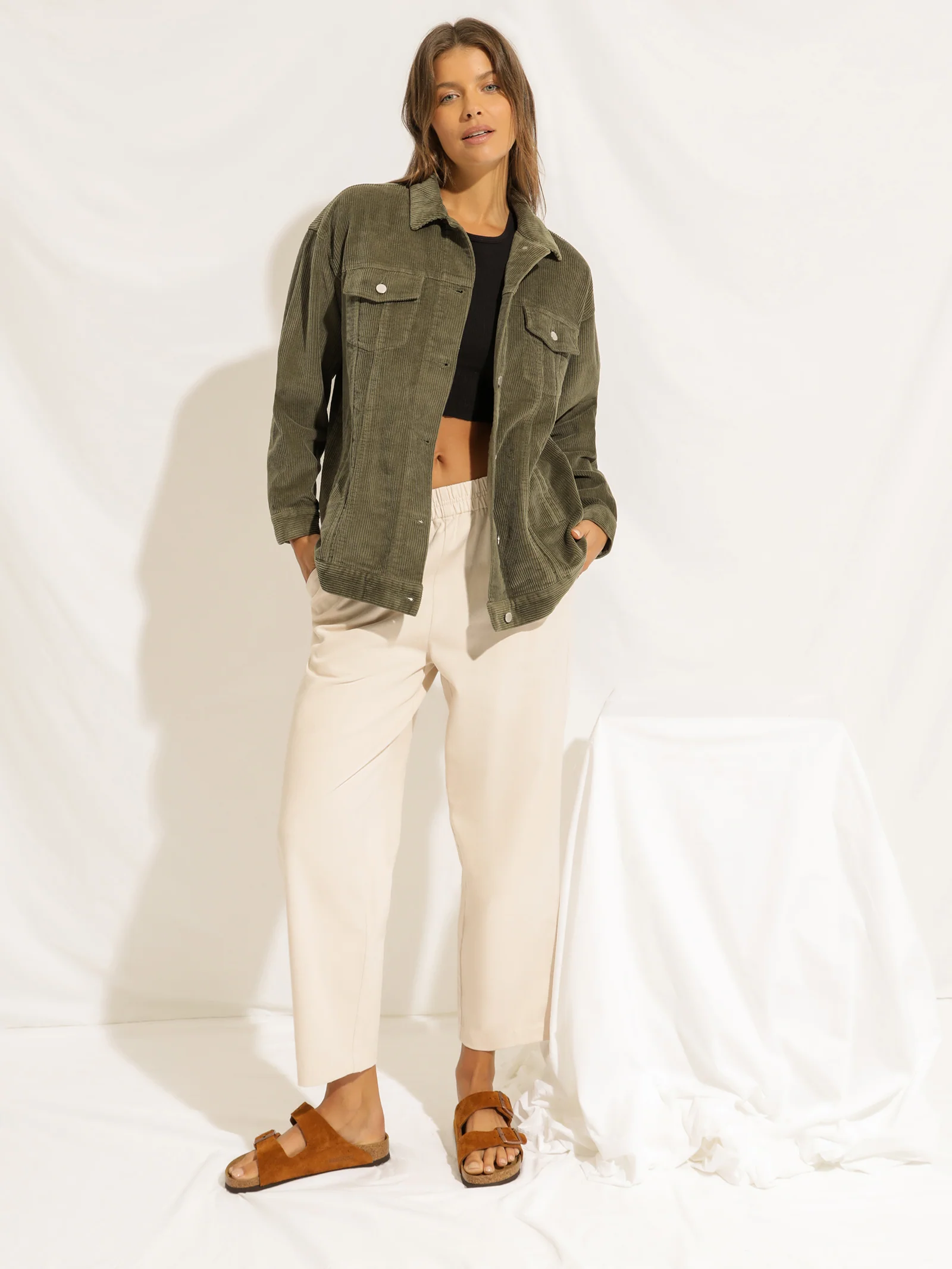 Binx Longline Cord Jacket - Image 4