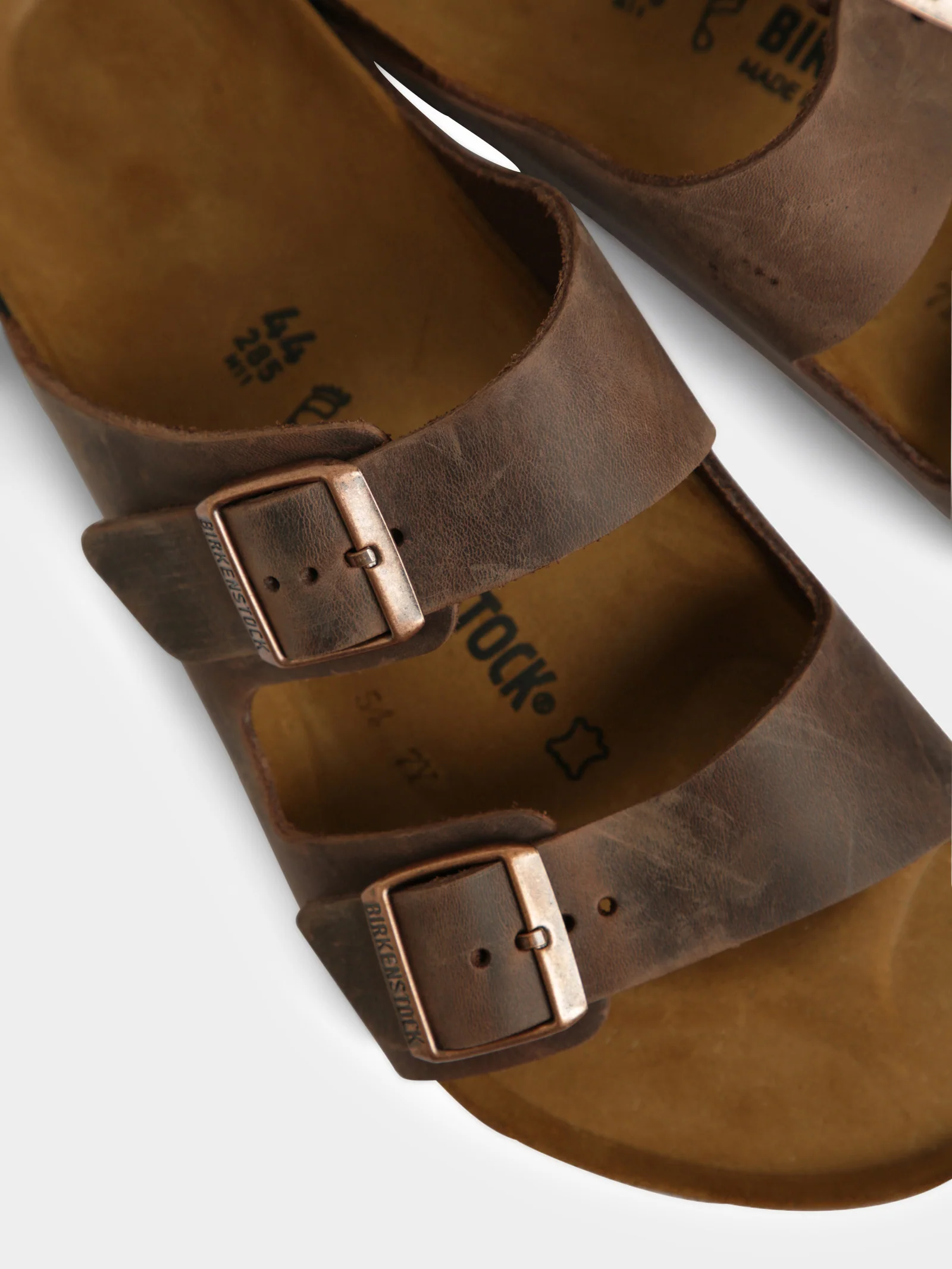 Unisex Arizona Oiled Leather Regular Width - Image 4