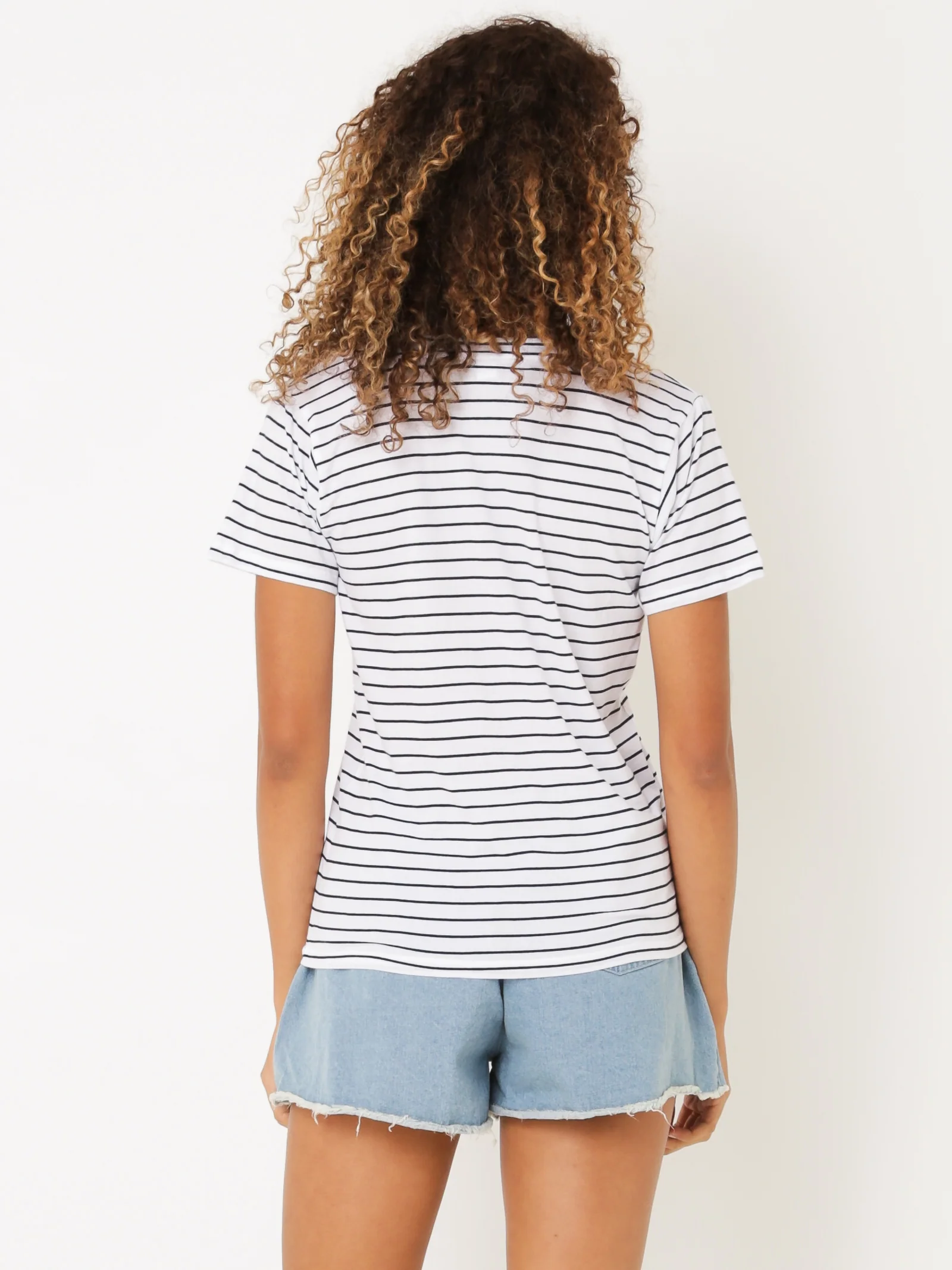 Blake Basic V Neck T-Shirt - Image 3